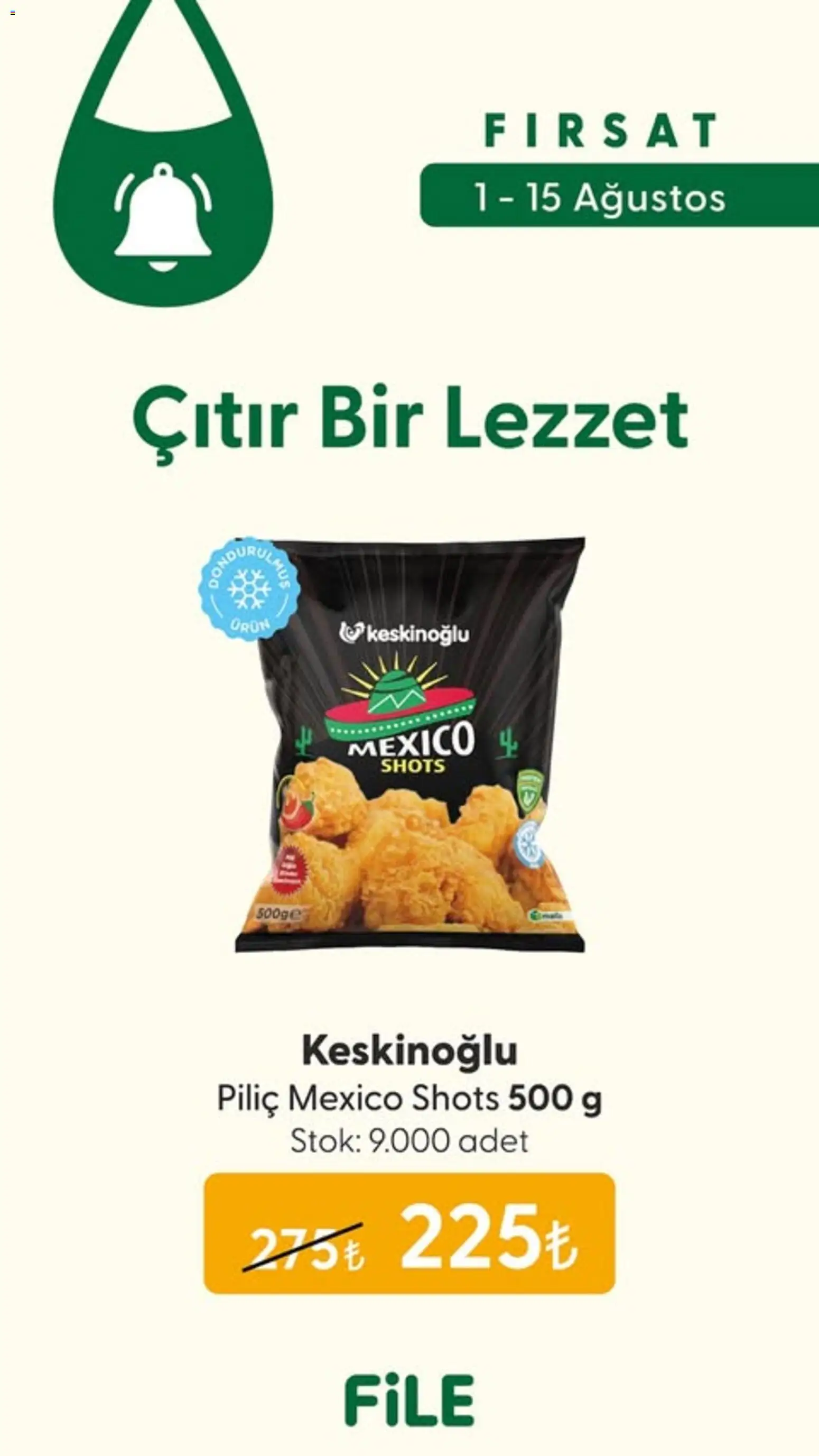 File Market Katalog - 01 Ağustos 2026 tarihinden itibaren geçerlidir | Sayfa: 4 | Ürünler: Piliç