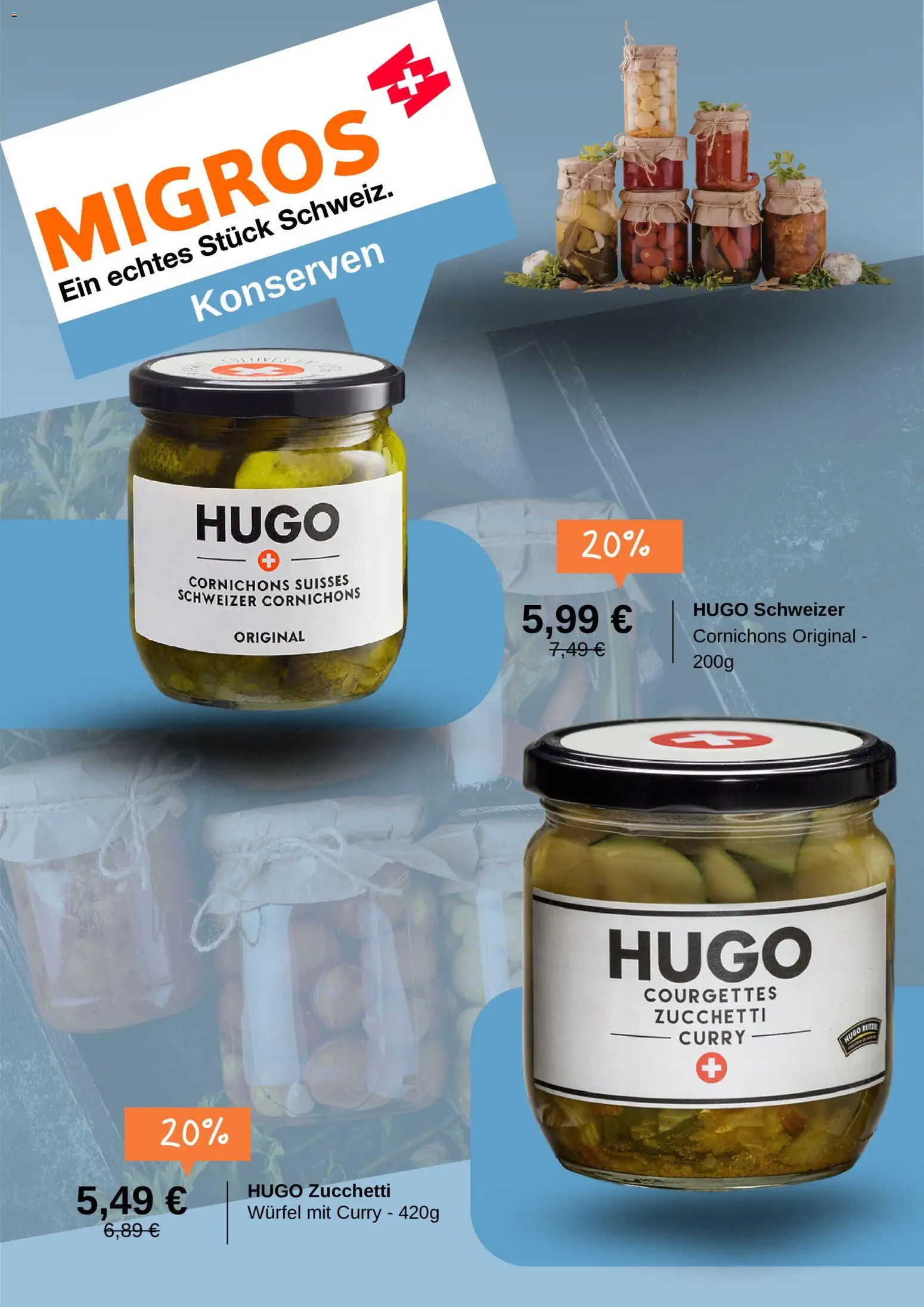 Migros Prospekt – gültig ab 07.07.2026 | Seite: 5 | Produkte: Hugo