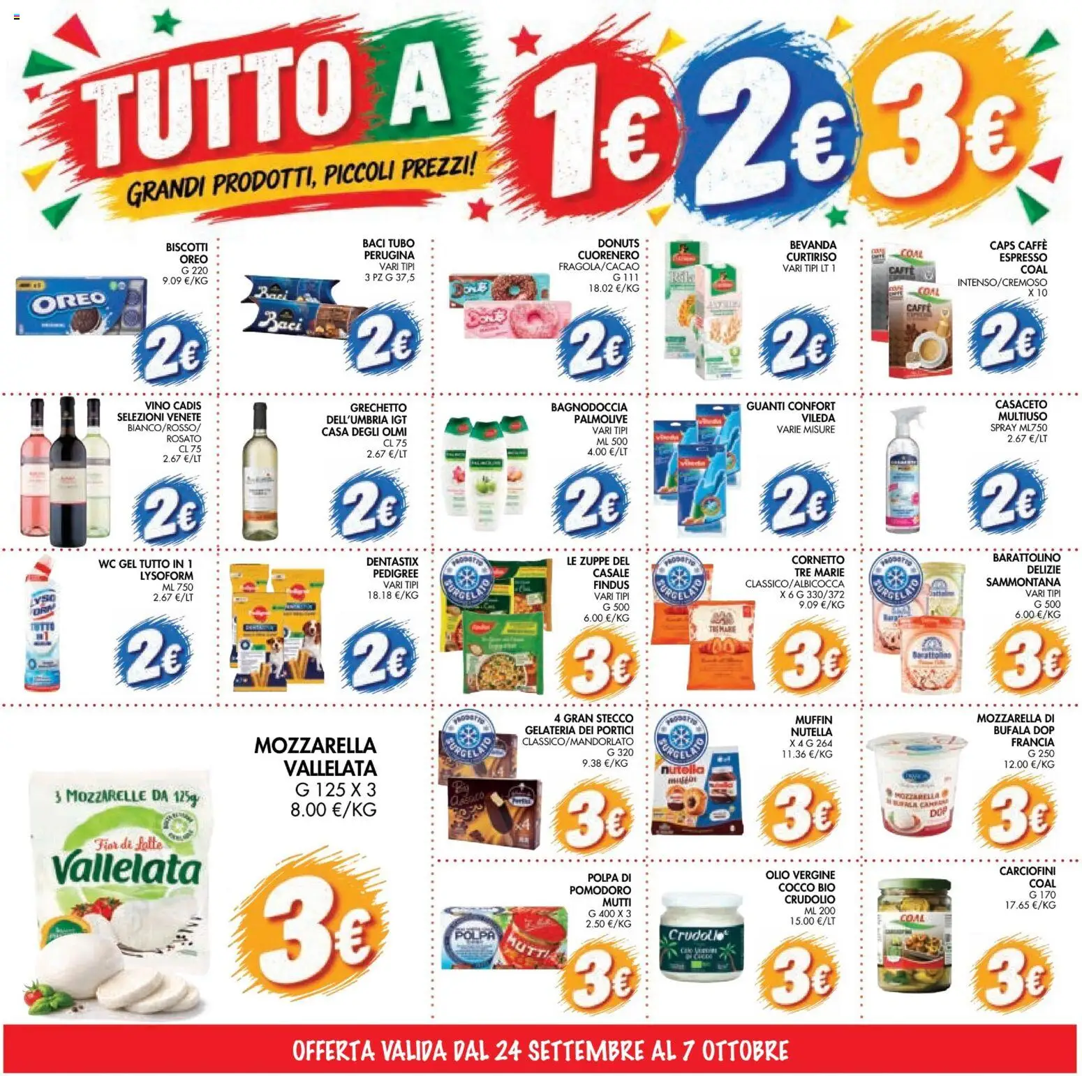 Volantino Coal del 24/09/2026 | Pagina: 6 | Prodotti: Pomodoro, Guanti, Muffin, Oreo