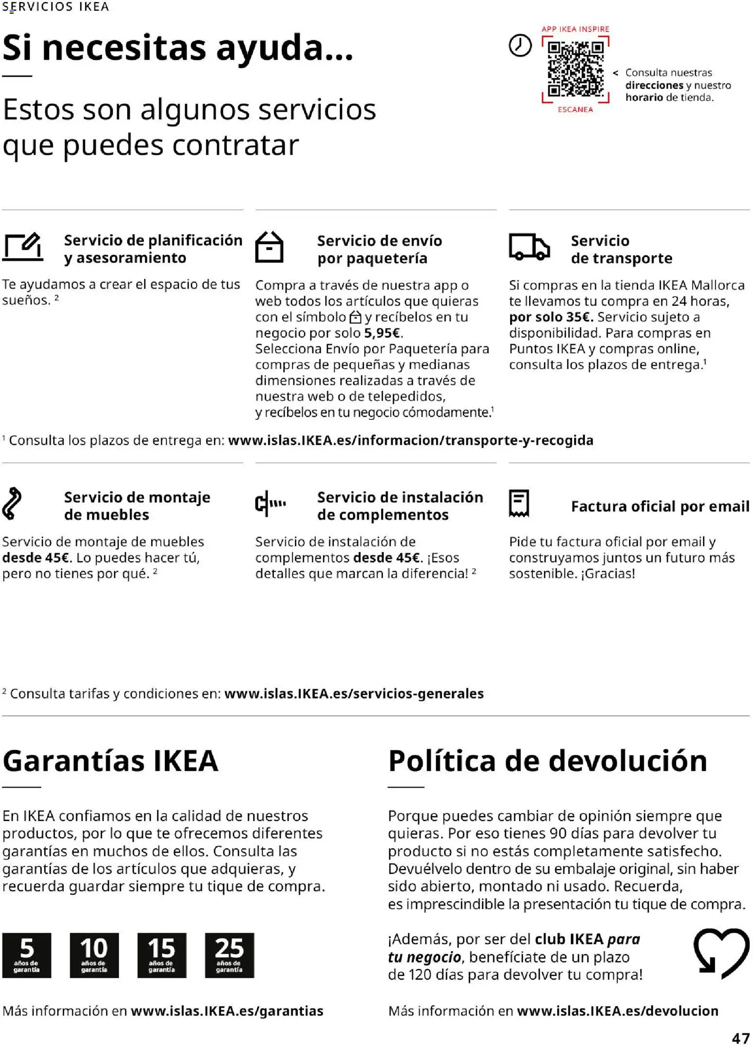 IKEA - IKEA para tu negocio │ válido desde el 01/09/2026 | Página: 47 | Productos: Té, Muebles