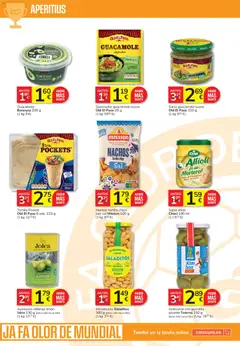 Vista previa Consum El Mundial válido desde el 11/06/2026 | Página: 6 | Productos: Δοχείο φοντί, Καλτσάκια μισά, Guacamole, Sazonador