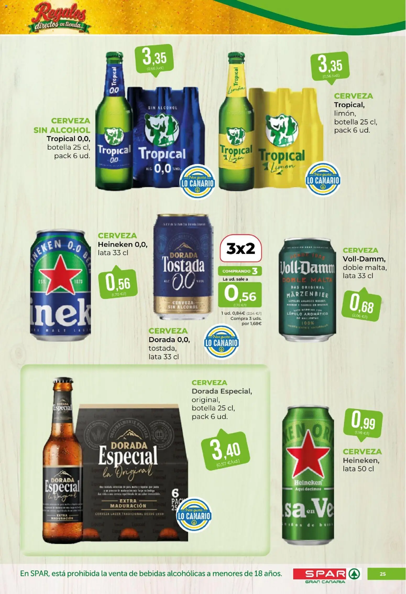 Spar - folleto │ válido desde el 16/10/2026 | Página: 25 | Productos: Cerveza, Limón, Bebidas, Heineken