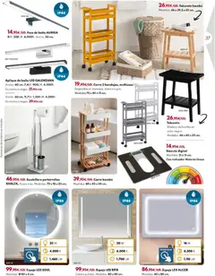 Vista previa BricoCentro folleto válido desde el 21/09/2026 | Página: 37 | Productos: Taburete, Baño, Espejo