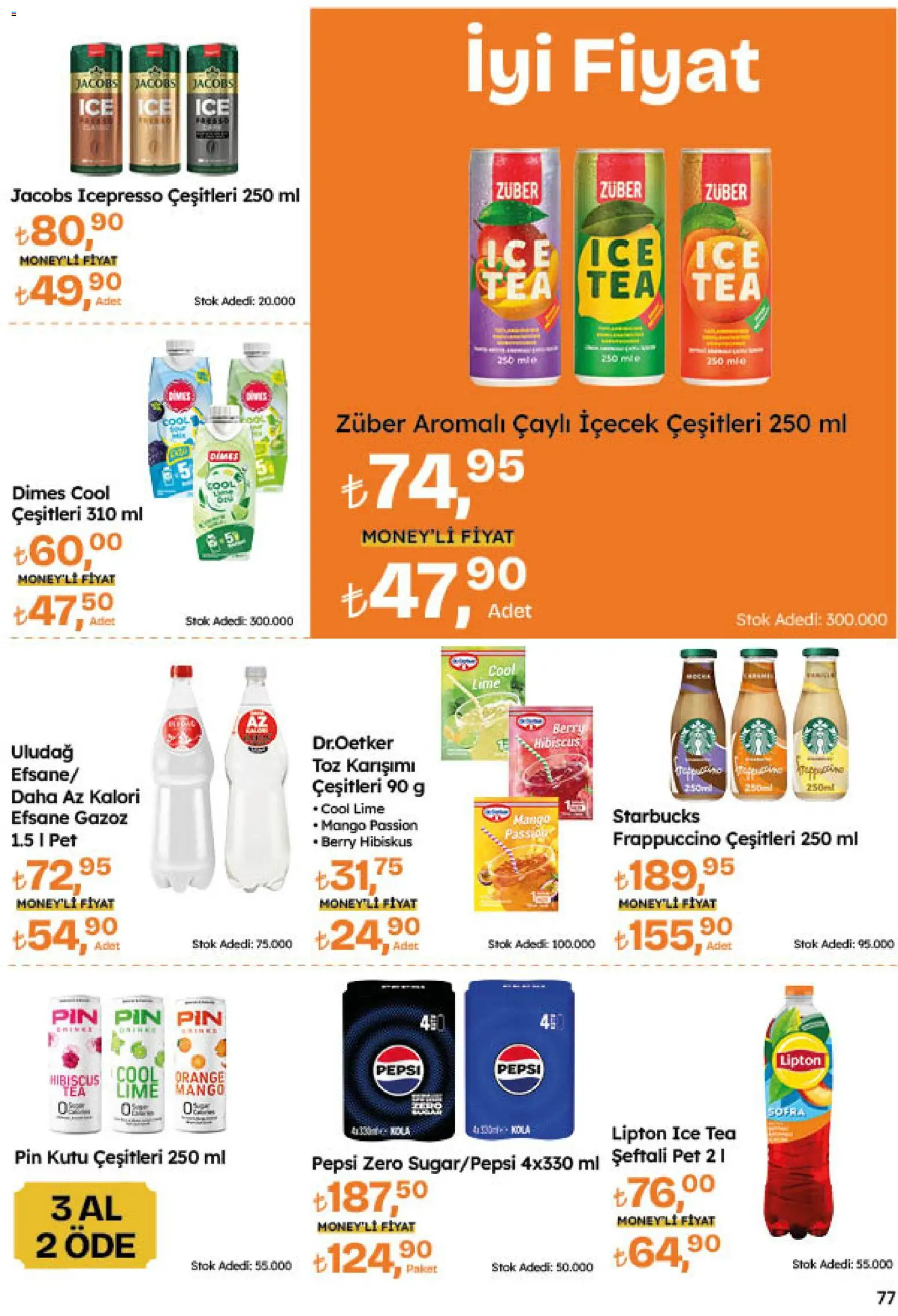 Migros Katalog - 5M Migroskop Dijital - 20 Ağustos 2026 tarihinden itibaren geçerlidir | Sayfa: 77 | Ürünler: Kutu, Mango, Şeftali, Ice tea