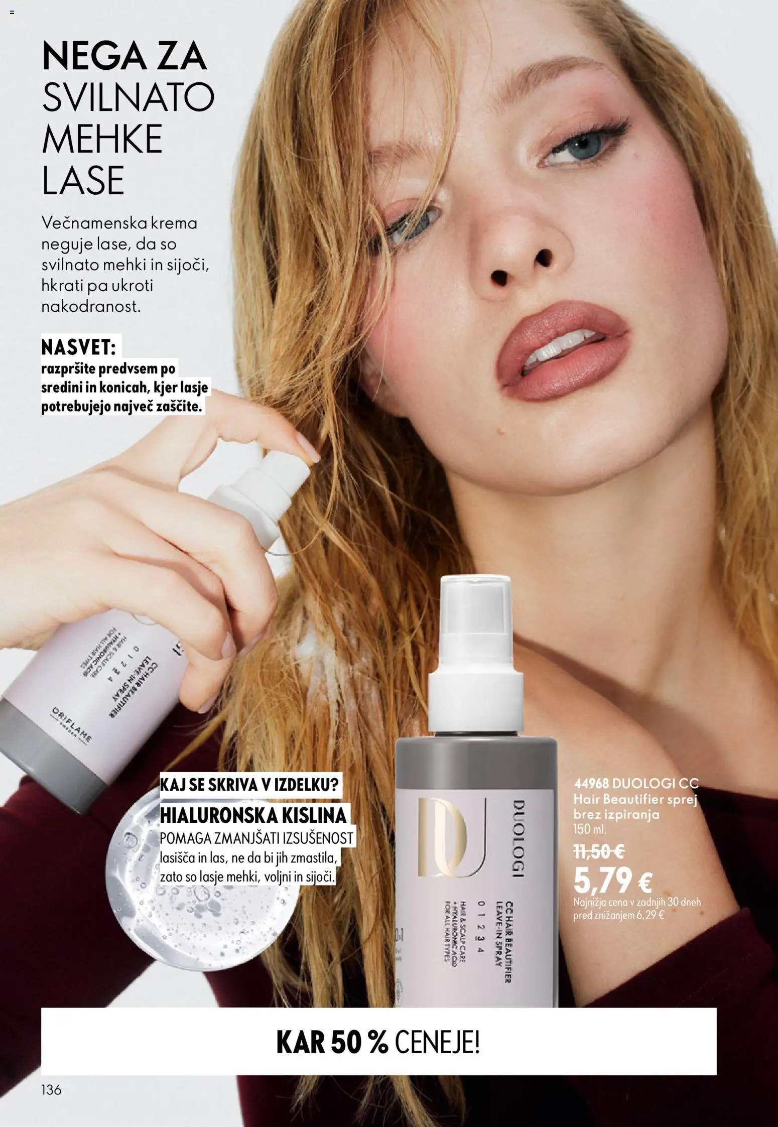 Novi Oriflame katalog ponudbe – veljaven od 16.09.2026 | Stran: 136 | Izdelki: Krema