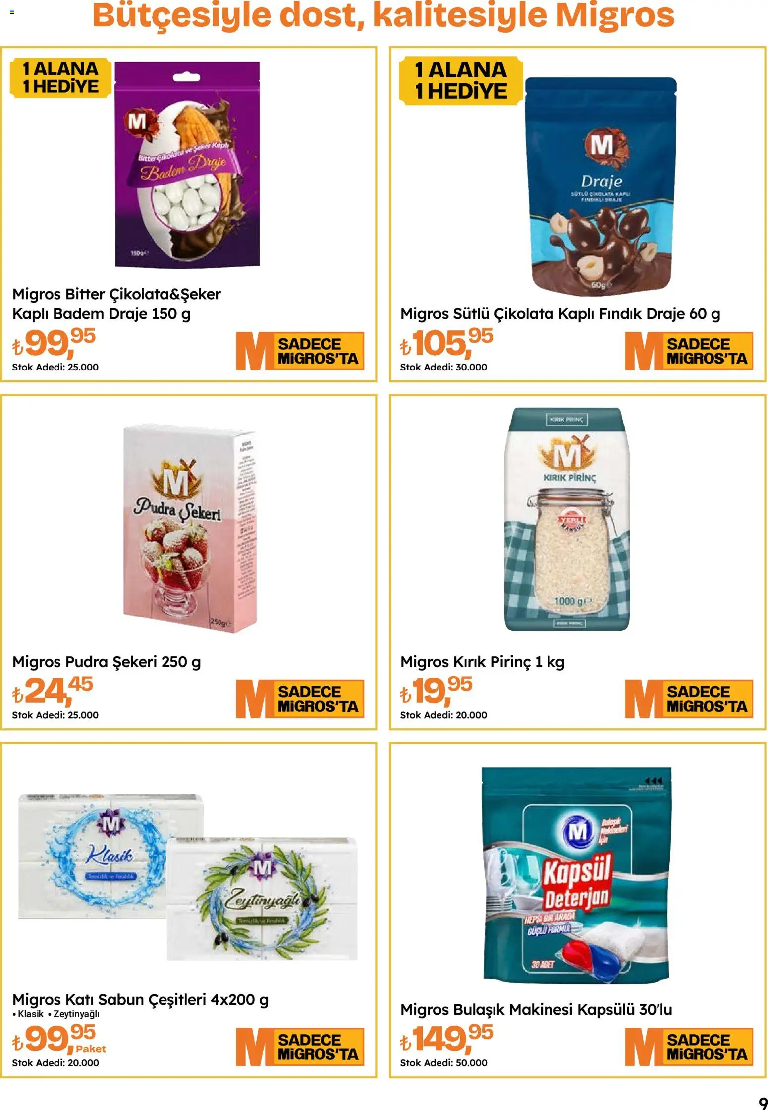 Migros Katalog - Migroskop - 22 Ekim 2026 tarihinden itibaren geçerlidir | Sayfa: 9