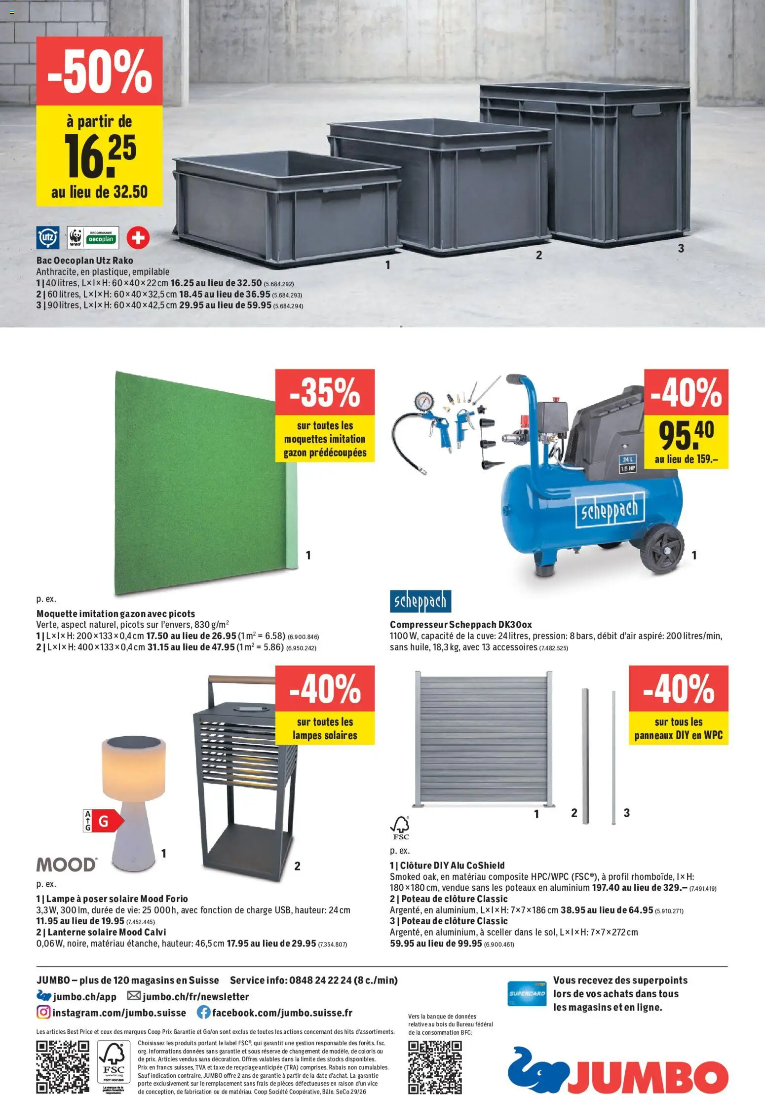 Jumbo aktionen FR – gültig ab 16.07.2026 | Seite: 16 | Produkte: Lampe, HP