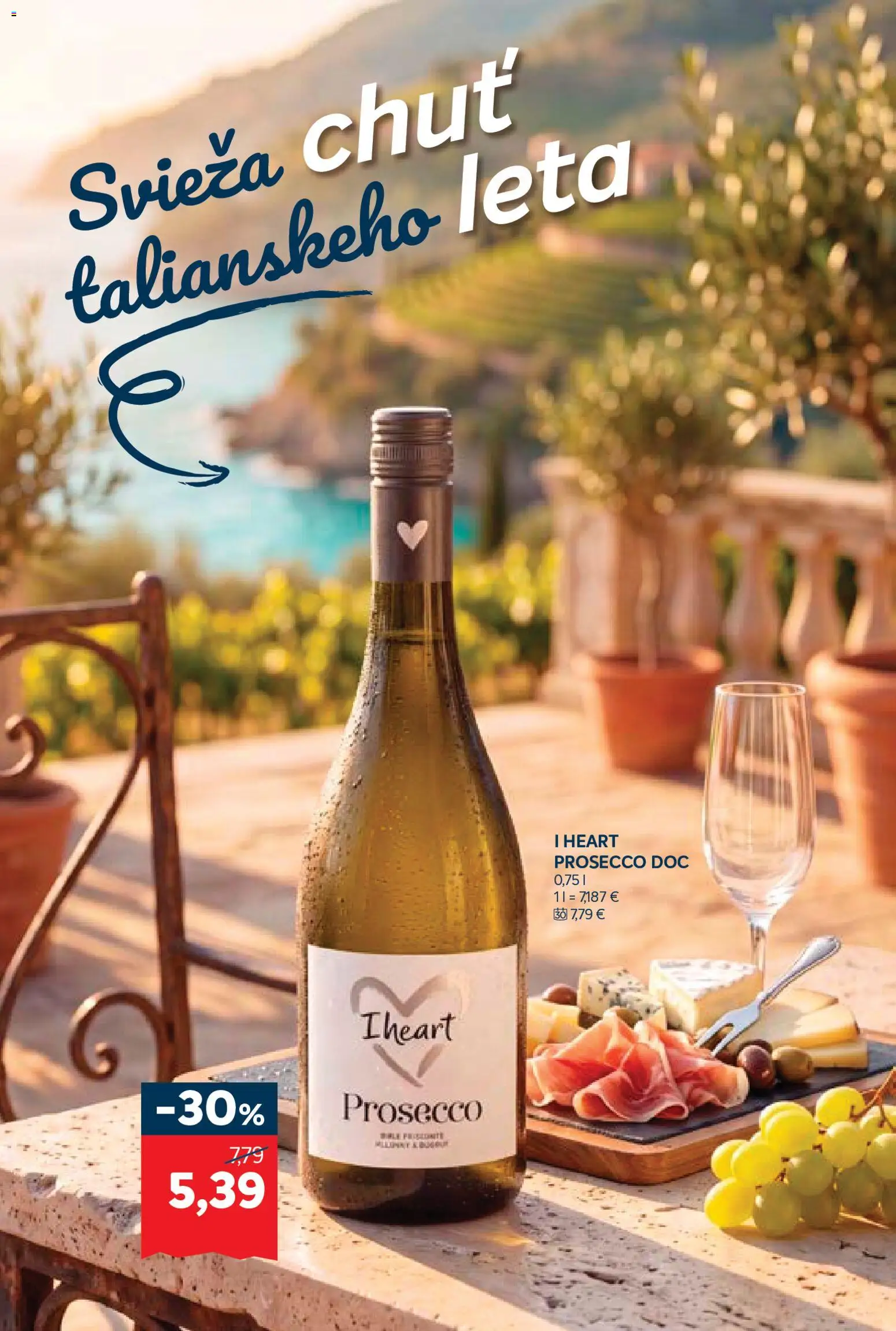 Nové Kraj akcie – leták je platný od 30.07.2026 | Strana: 12 | Produkty: Prosecco