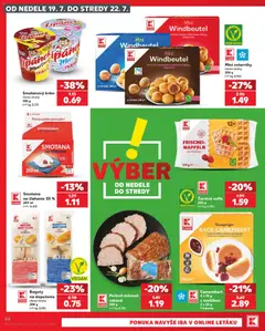 Kaufland SK akciós újság - amely érvényes a következő dátumtól: 2026.07.16. | Oldal: 84 | Termékek: Vegán, Camembert