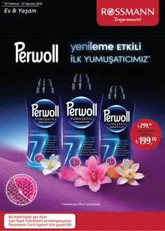 30 Temmuz 2026 tarihinden itibaren geçerli olan Rossmann kataloğu önizlemesi