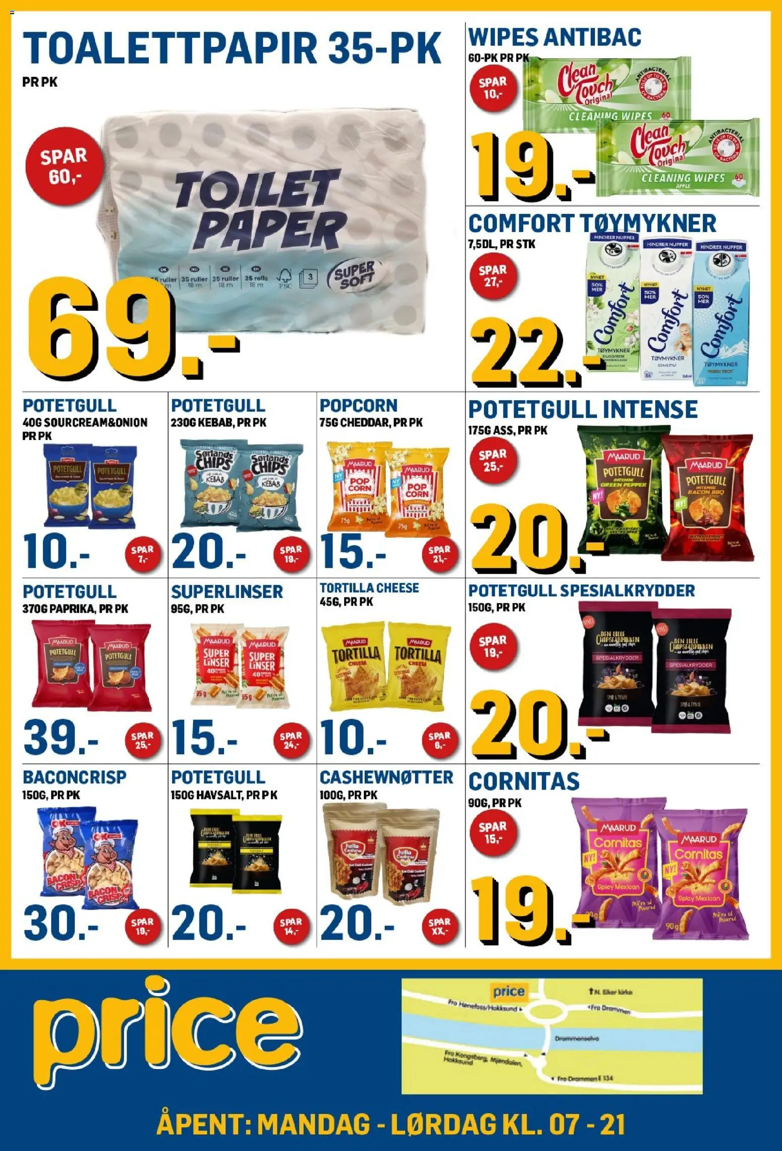 {H1} | Side: 4 | Produkter: Wipes, Chips, Popcorn, Tortilla
