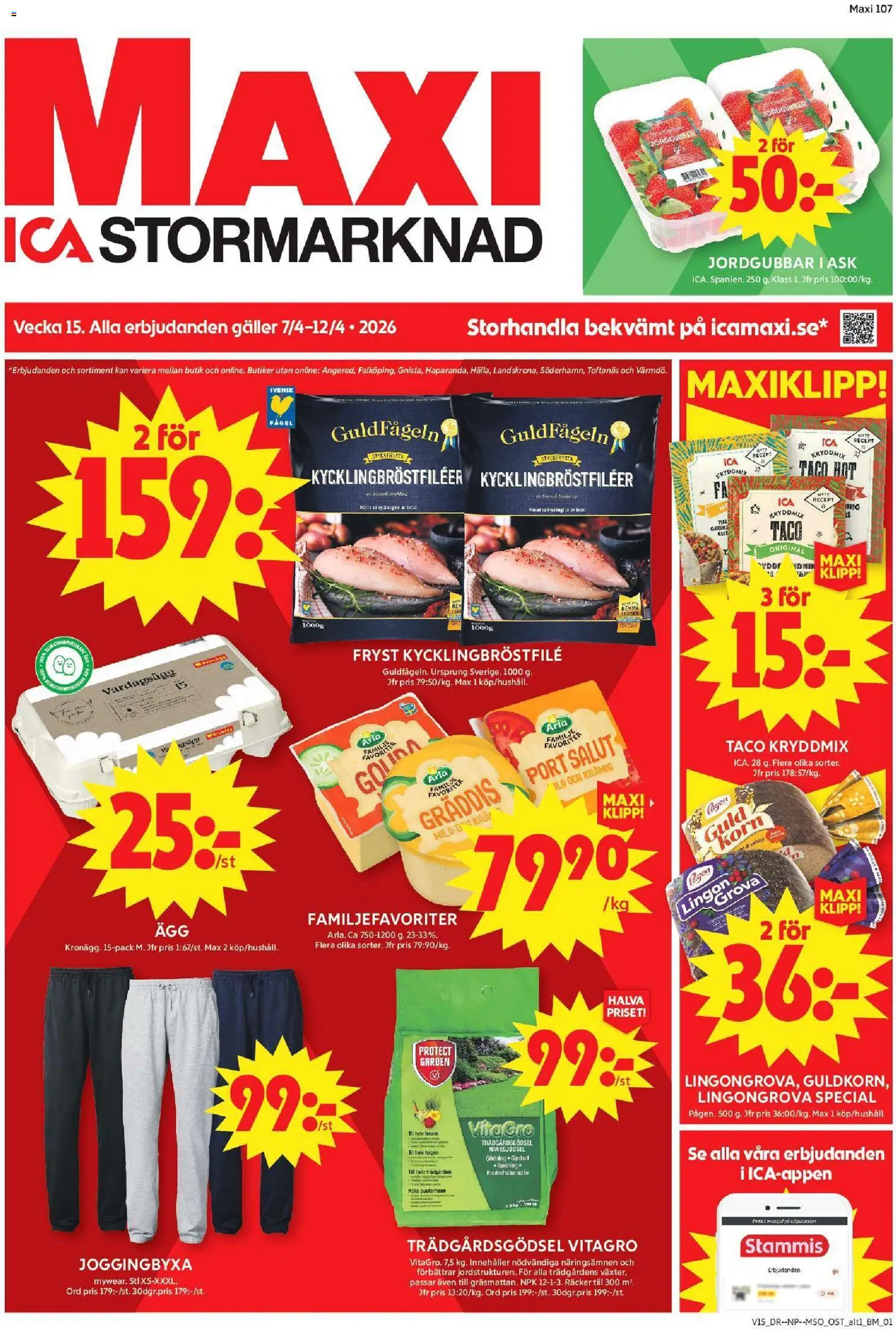 ICA Maxi - Solna från 06/04/2026 > reklamblad