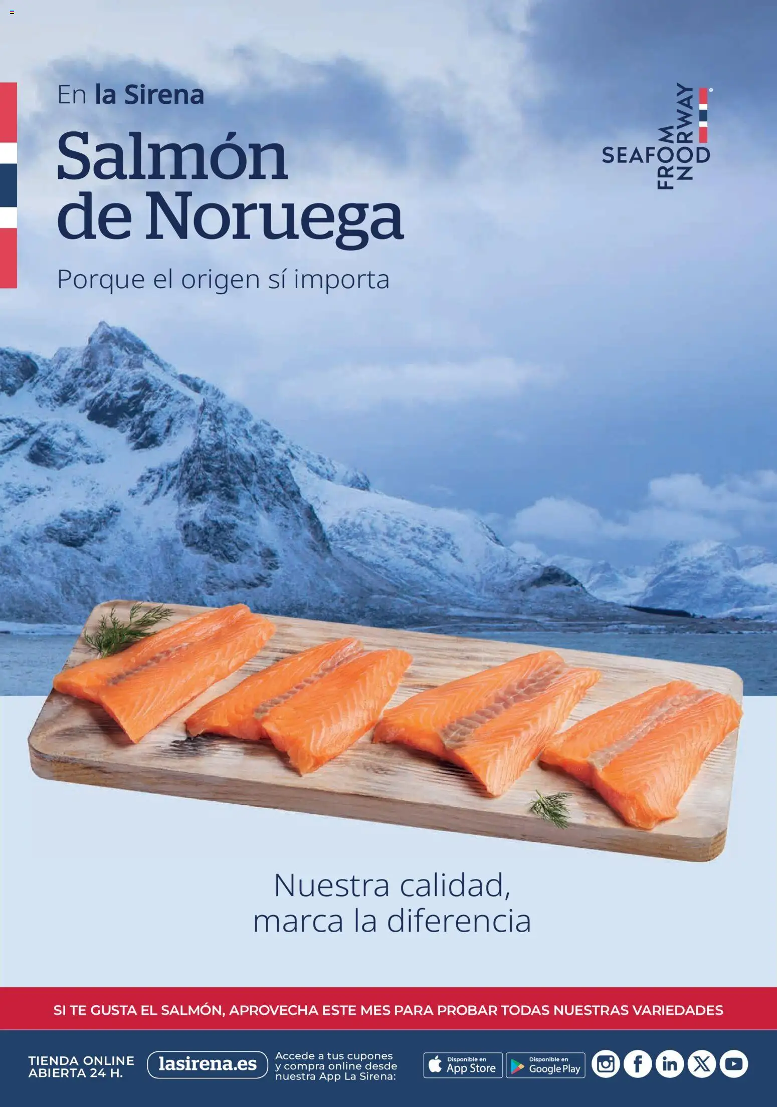 La Sirena folleto │ válido desde el 24/09/2026 | Página: 12 | Productos: Té, Salmón