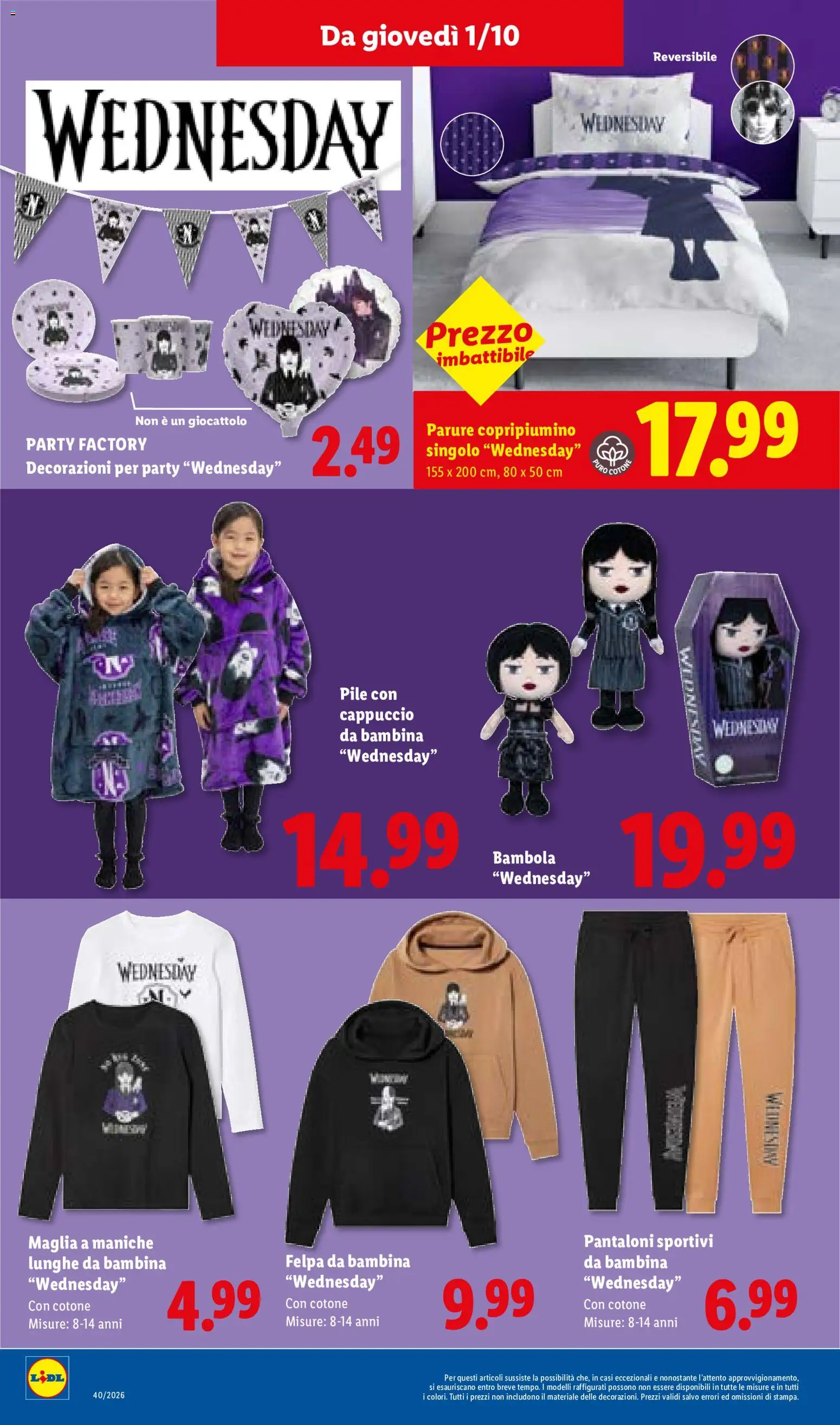 Volantino Lidl del 01/10/2026 | Pagina: 22