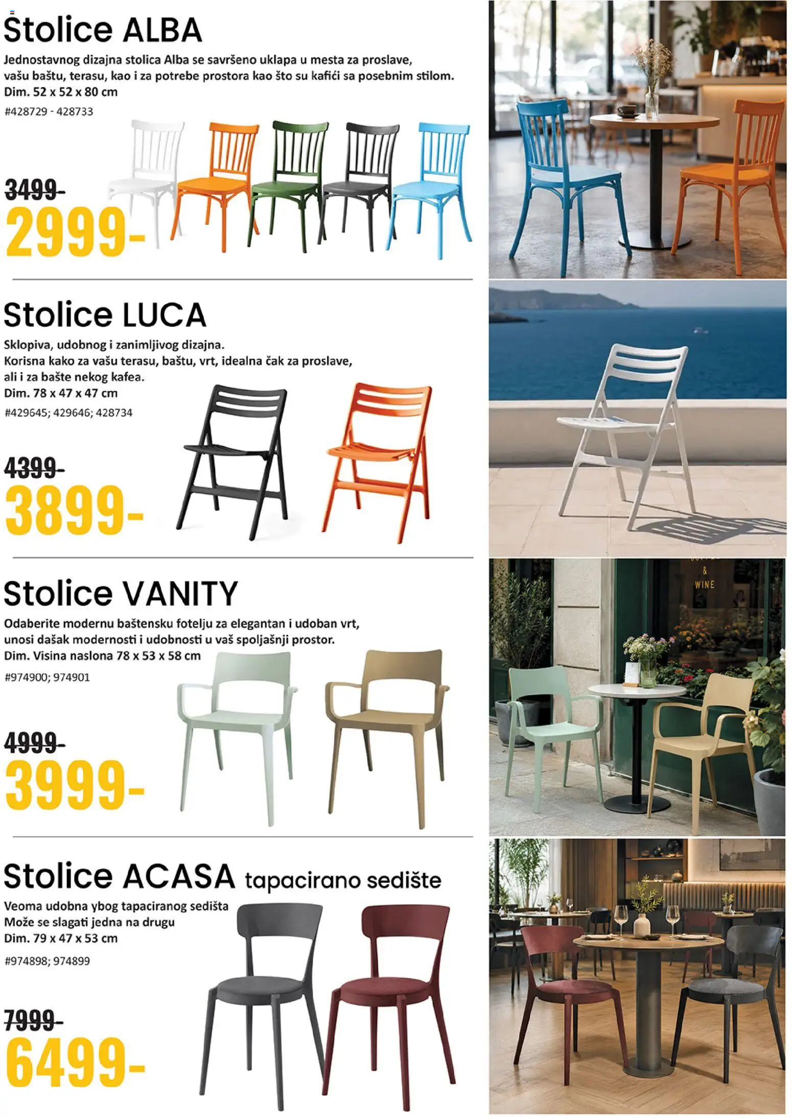 Uradi Sam katalog - važi od 21.05.2026 | Strana: 2 | Proizvode: Sto, Stolica