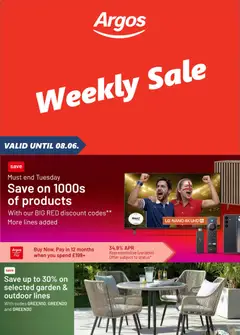 Preview of Argos catalogue valid from 02.06.2026
