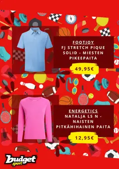 Budget Sport-mainoslehti voimassa 21/07/2026 alkaen | Sivu: 4 | Tuotteet: Paita