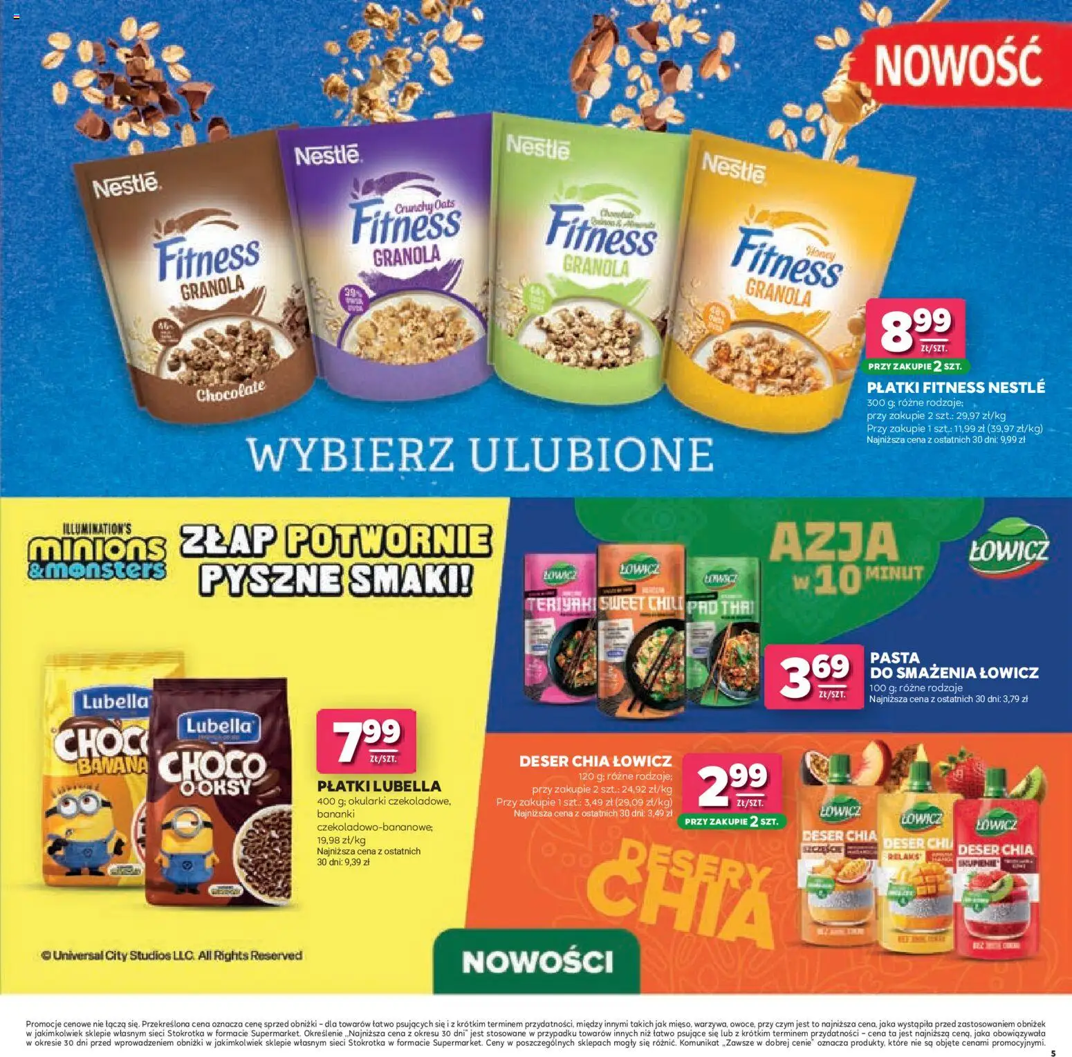 Stokrotka gazetka - Łap Okazje od 02.07.2026 | Strona: 5 | Produkty: Chili, Granola, Stokrotka, Płatki