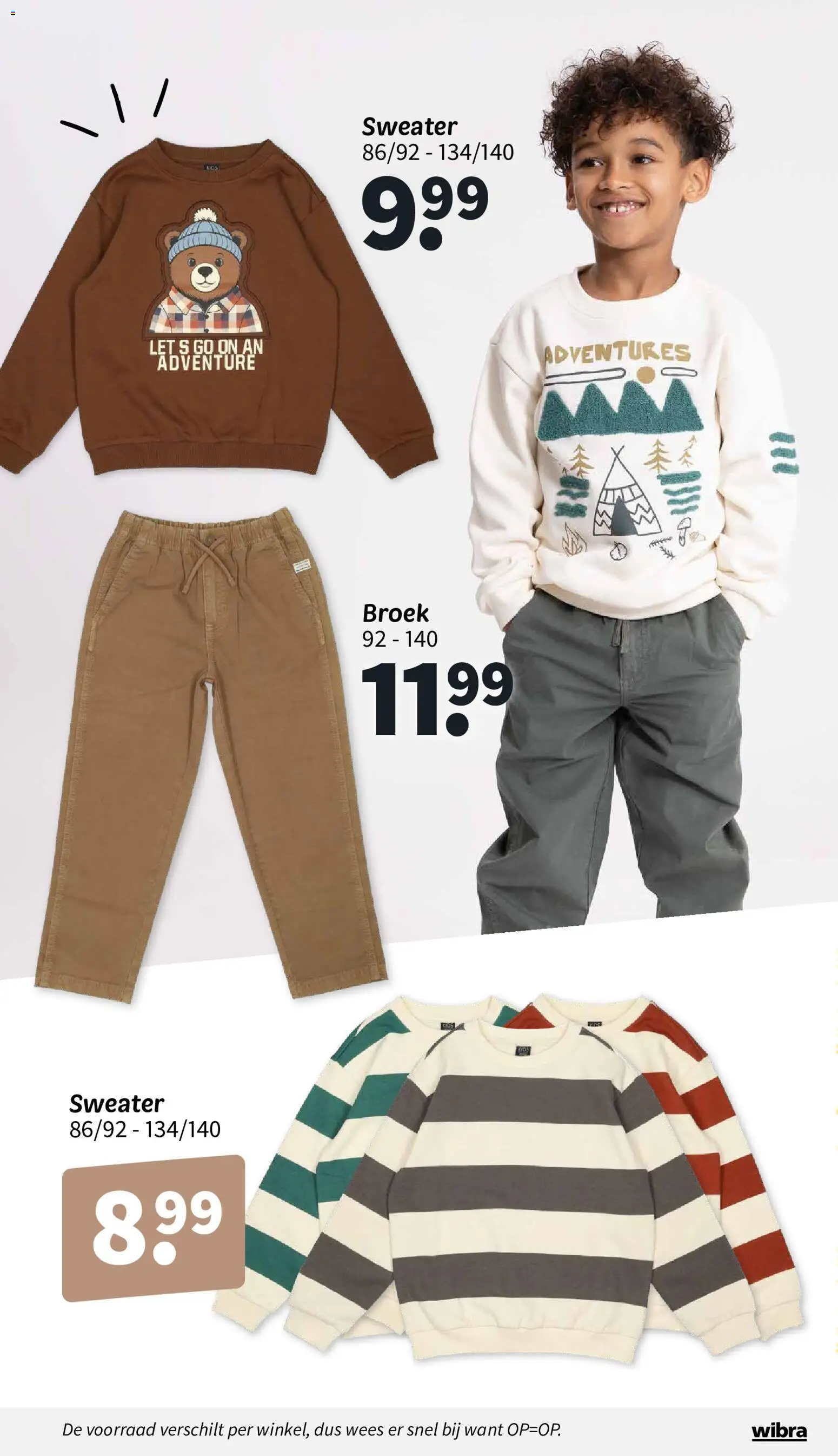 {H1} | Pagina: 10 | Producten: Broek, Sweater