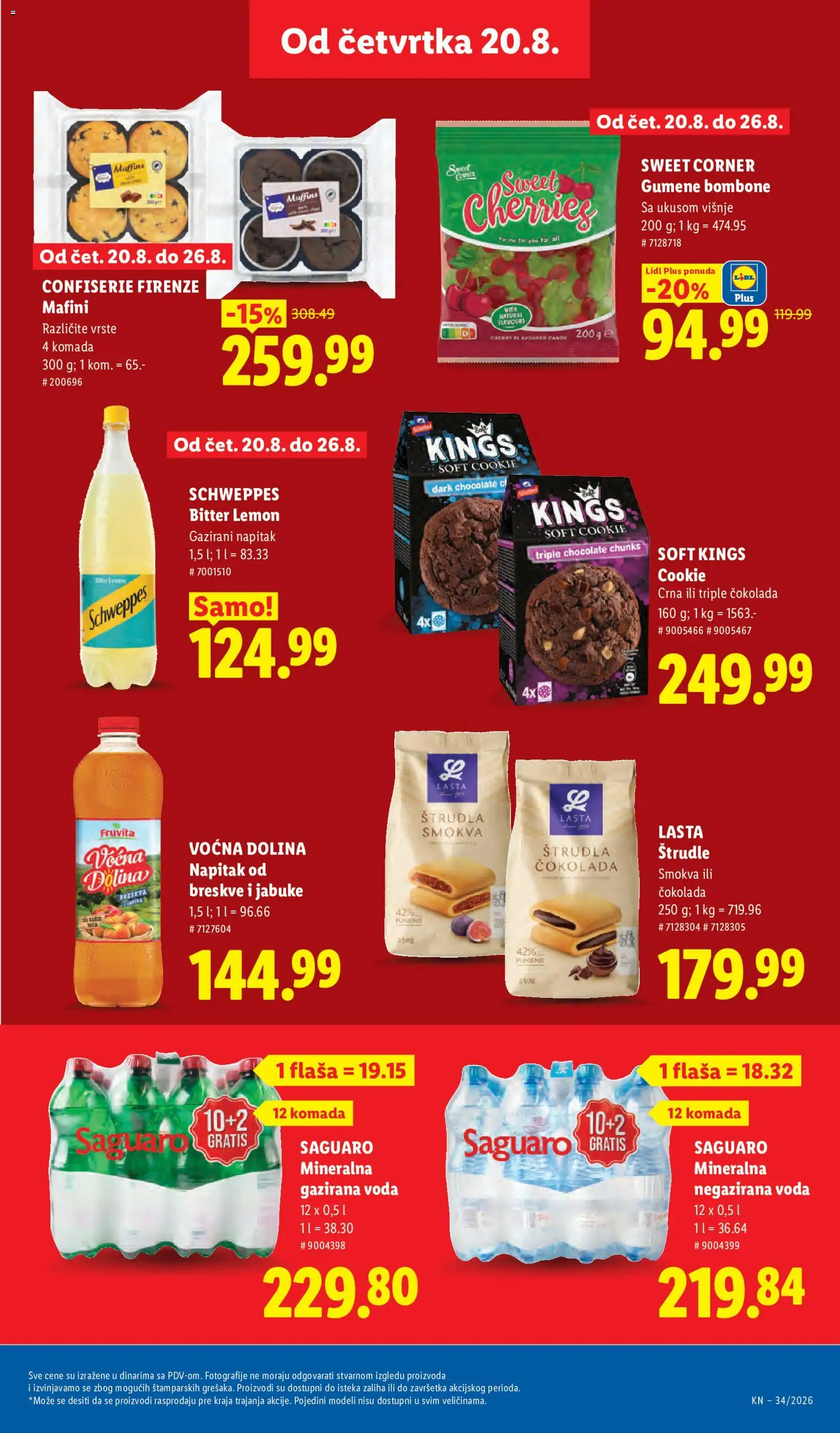 Lidl katalog - važi od 20.08.2026 | Strana: 31 | Proizvode: Smokva, Fruvita, Candy, Breskve