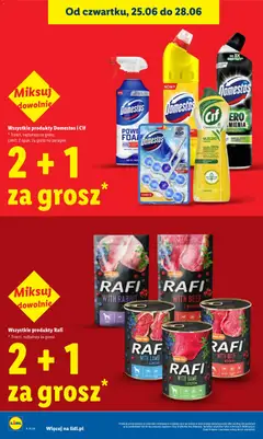 Náhled letáku Lidl Polsko leták od 25.06.2026 | Strana: 22 | Produkty: Cif, Domestos