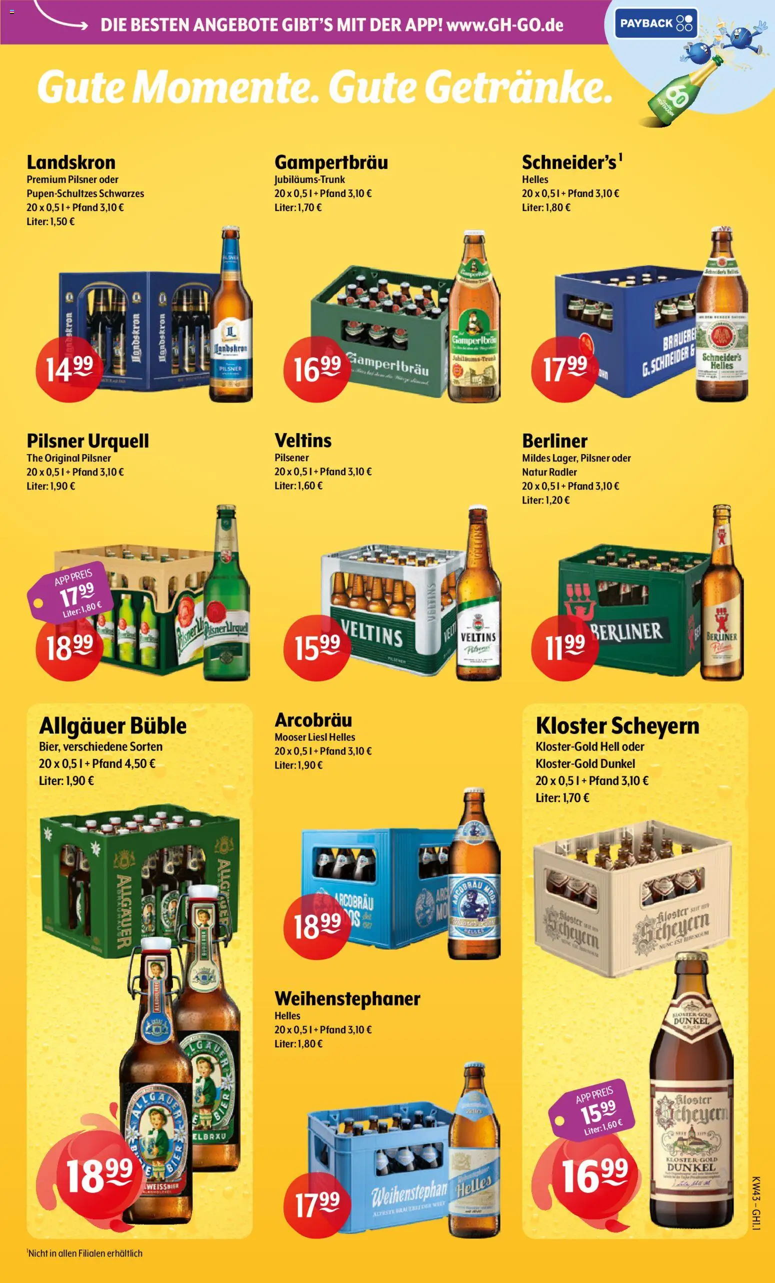 Getränke Hoffmann Prospekt – gültig ab 19.10.2026 | Seite: 7 | Produkte: Berliner, Pilsner urquell, Veltins