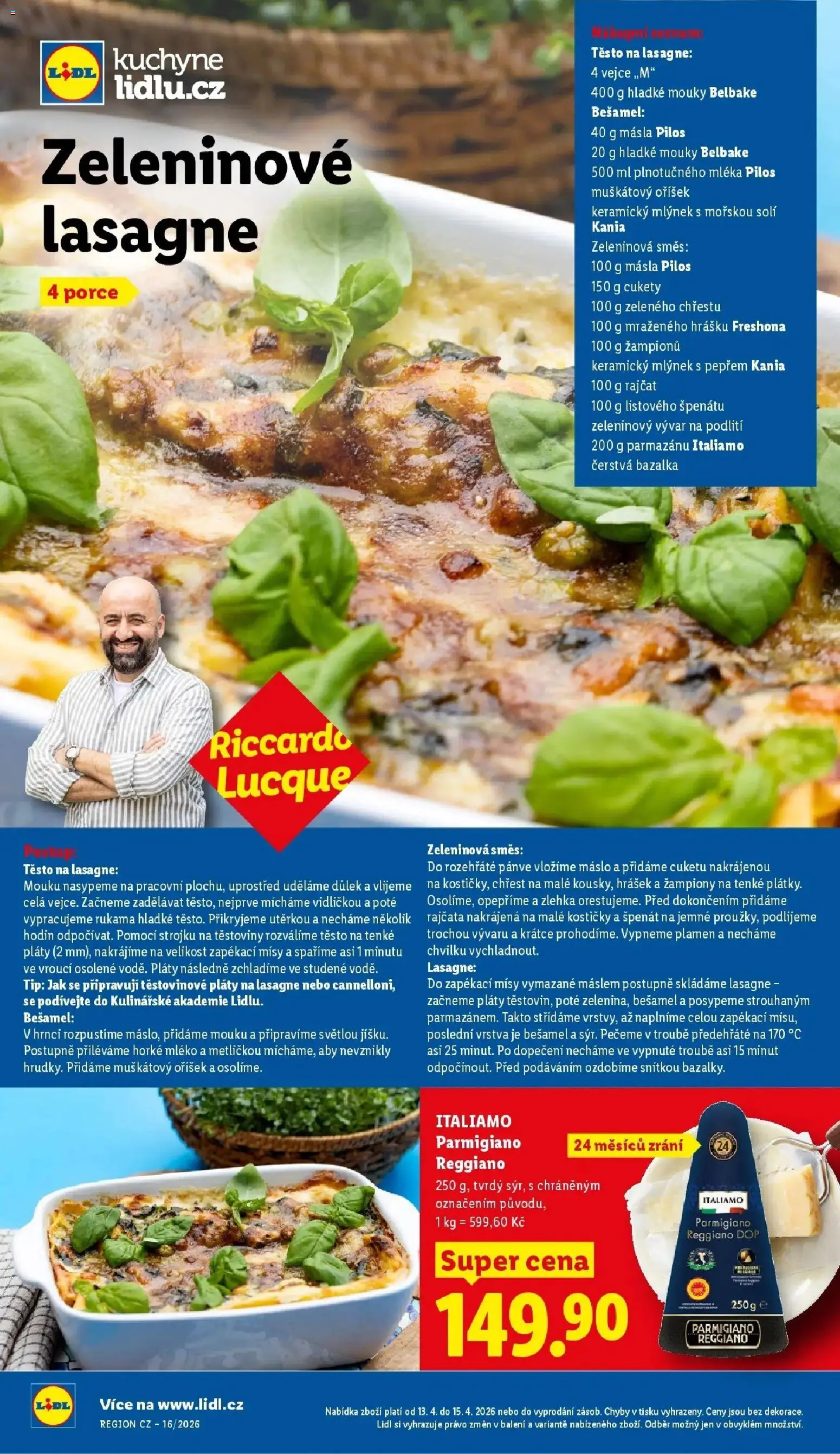 Lidl aktuální leták od 13.04.2026 | Strana: 21 | Produkty: Máslo, Vejce, Bazalka, Hrášek