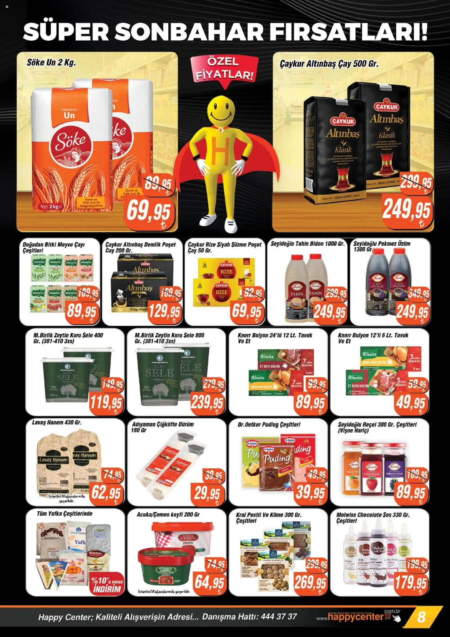 Happy Center Katalog - 07 Ekim 2026 tarihinden itibaren geçerlidir | Sayfa: 8 | Ürünler: Çilek, Et, Vişne, Sos