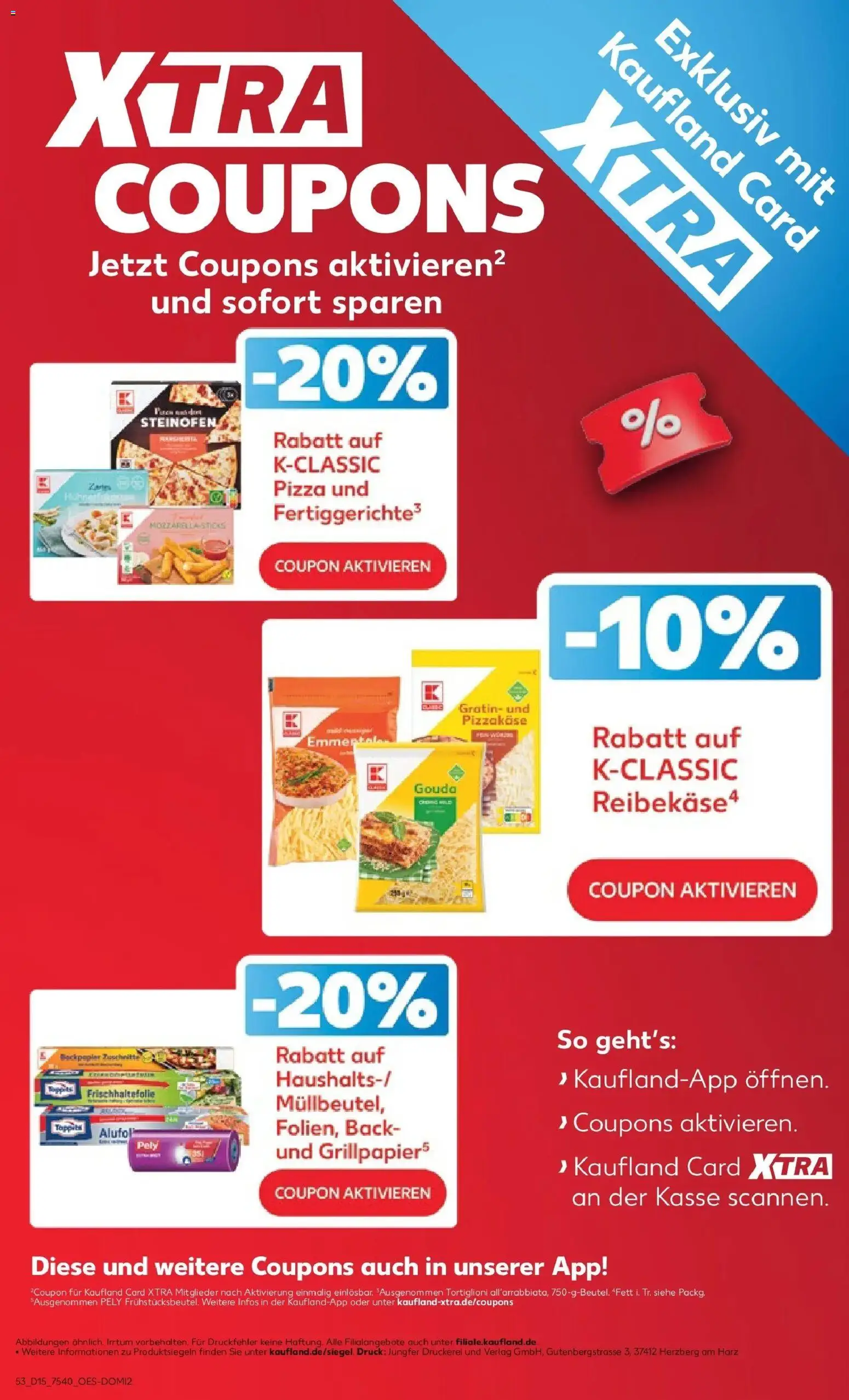 Kaufland Prospekt Oschersleben (Bode)	 – gültig ab 08.04.2026 | Seite: 53 | Produkte: Gouda, Fertiggerichte, Pizza, Reibekase