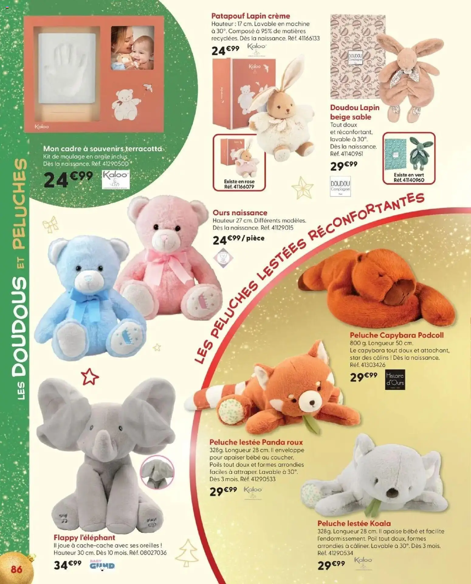 La Grande Récré - LE NOËL DE TOUTES LES PASSIONS à partir du 14/10/2026 - promo en ligne | Page: 86 | Produits: Lapin, Argile, Crème, Cadre