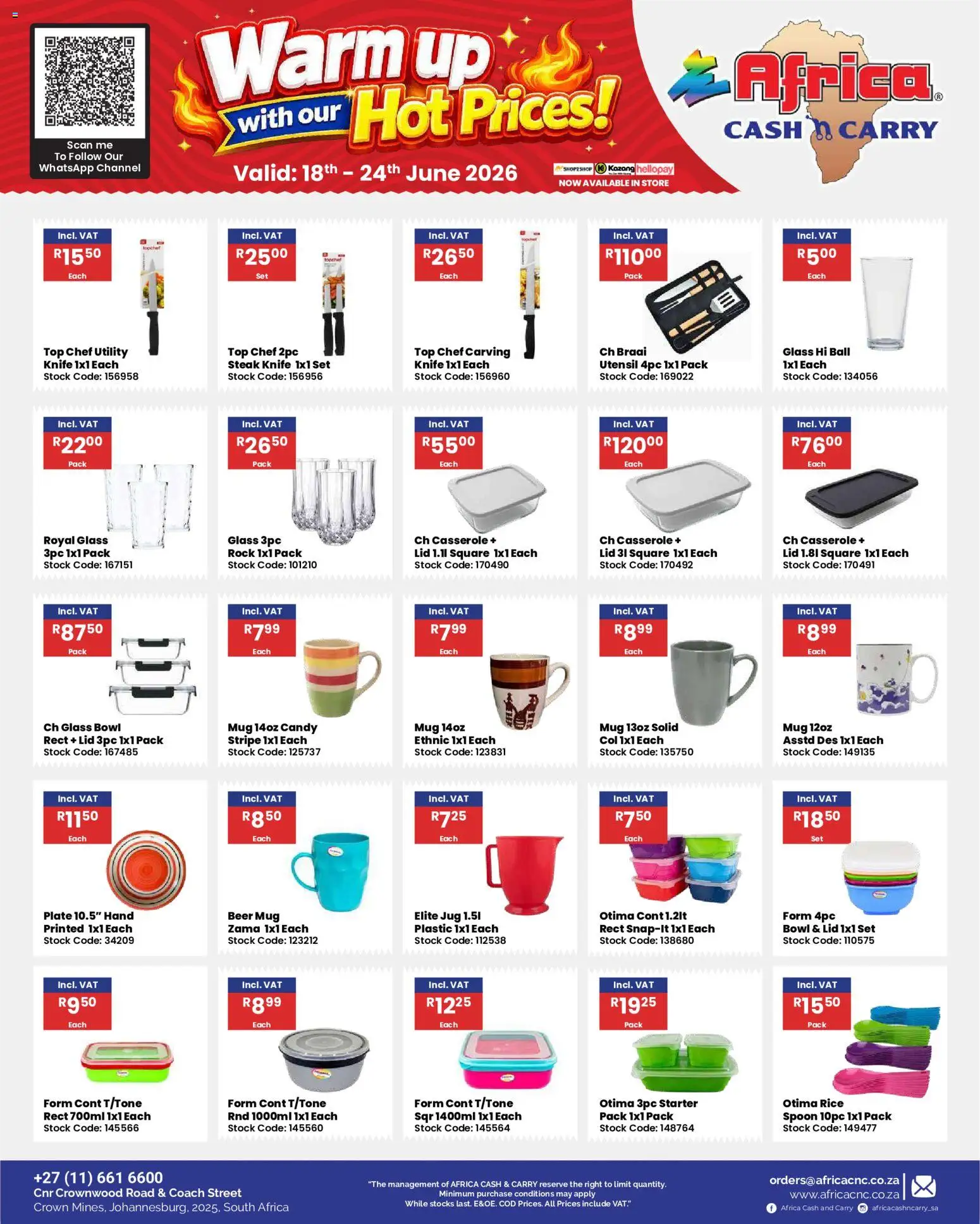 New Africa Cash & Carry catalogue – valid from 18.06.2026 | Page: 52
