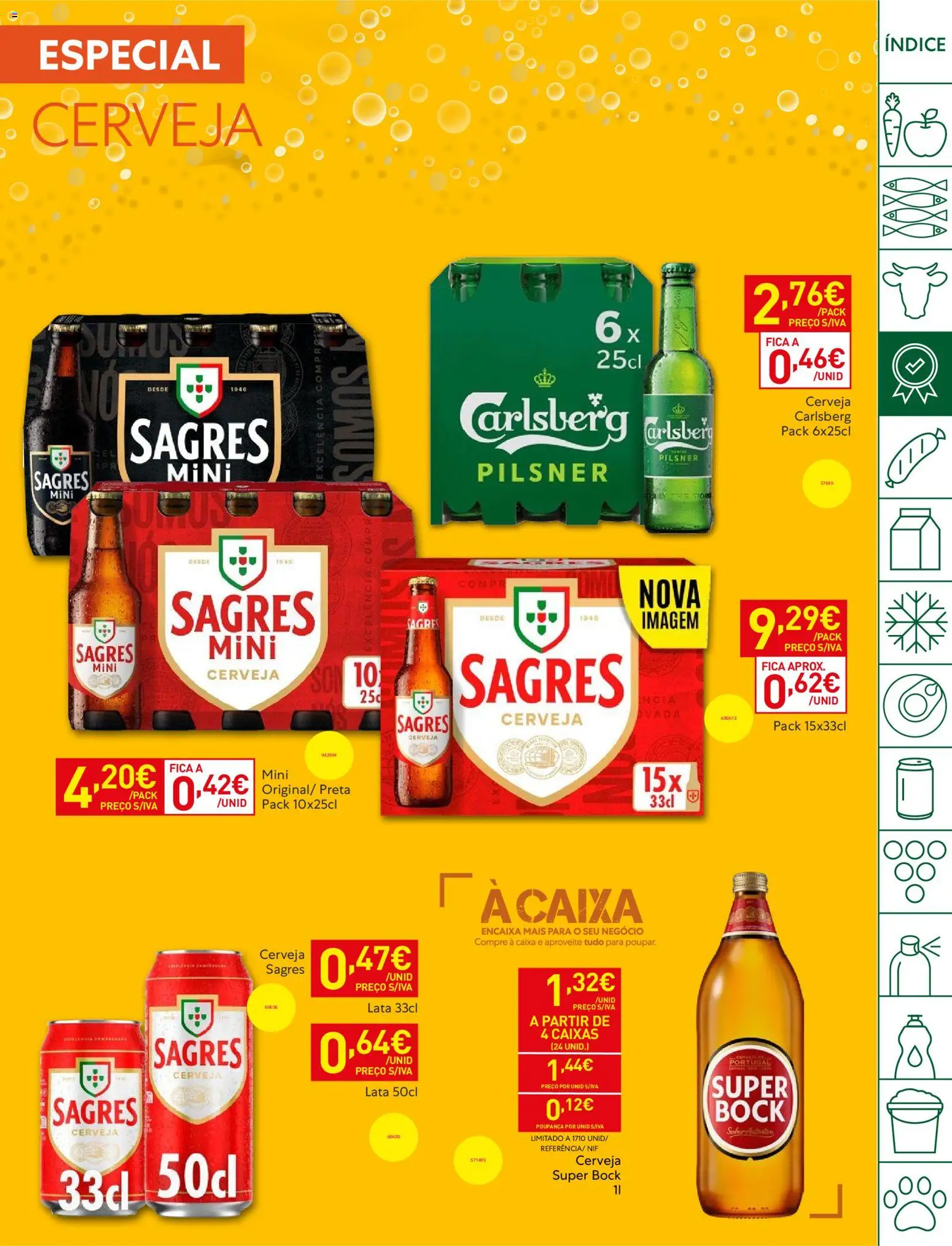 Recheio folheto │ válido de 19.05.2026 | Página: 9 | Produtos: Super bock, Caixa, Cerveja