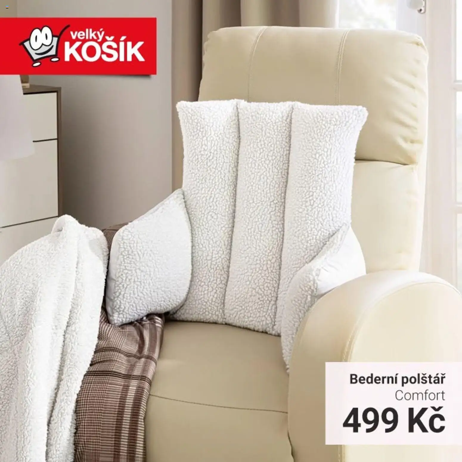 Velký Košík leták od 02.09.2026 | Strana: 1 | Produkty: Košík, Polštář