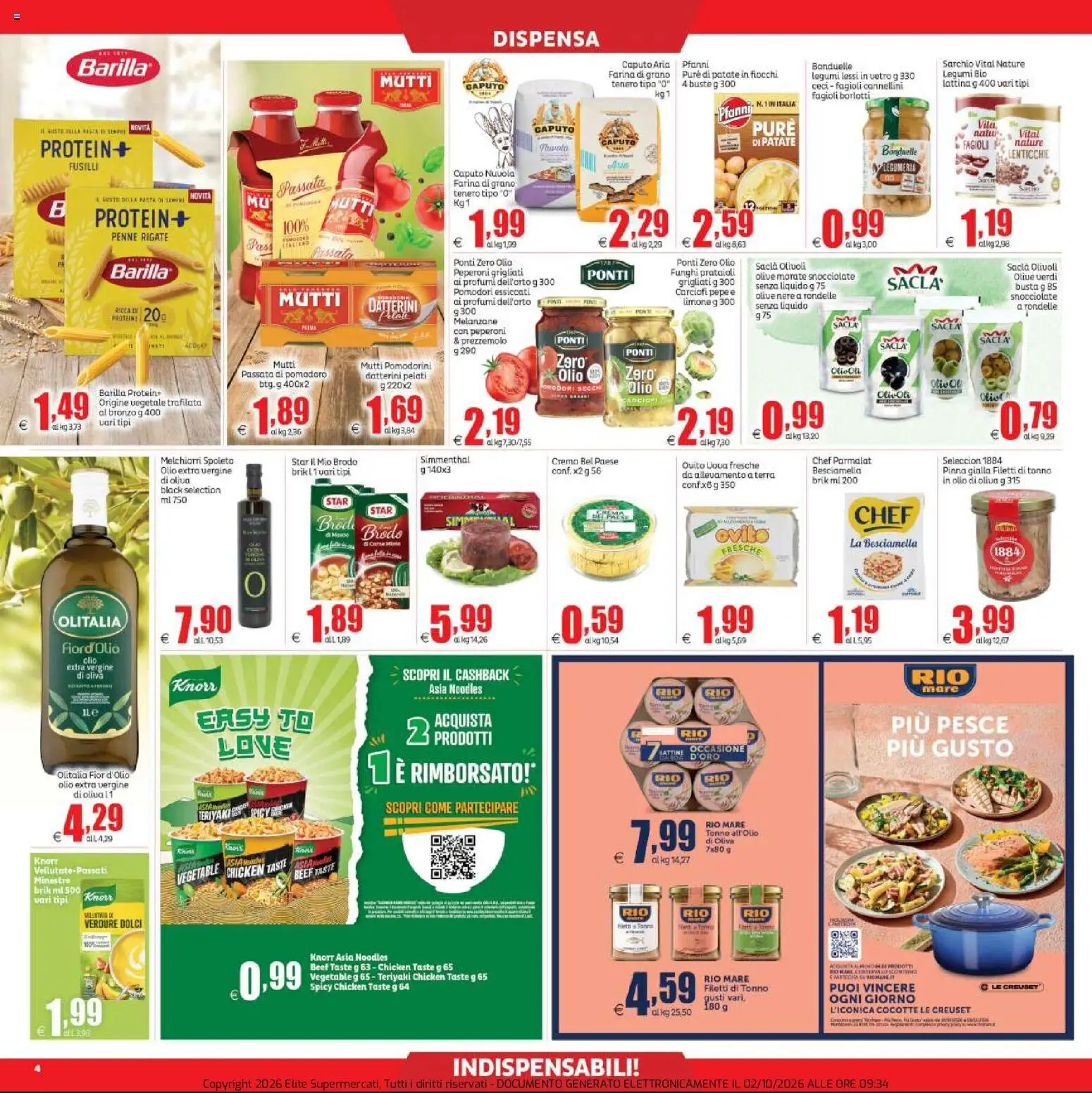 Volantino Elite Supermercati del 02/10/2026 | Pagina: 4