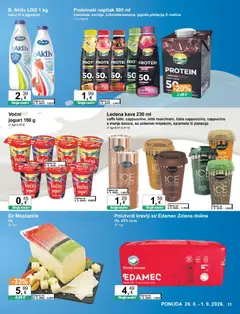 KTC Katalog - Pregled kataloga iz trgovine KTC, vrijedi od 26.08.2026 | Stranica: 13 | Proizvodi: Proteinski napitak, Kava, Pistacija, Napitak