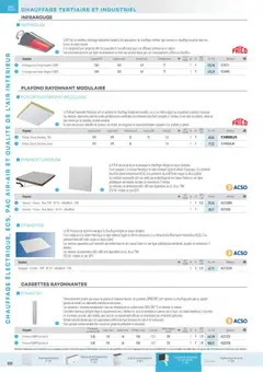 Rexel - Prévisualisation de Rexel - Brochure Chauffage Électrique, ECS, PAC AIR-AIR Et Qualite De L´Air Interieur valide à partir de 18/11/2025 | Page: 100