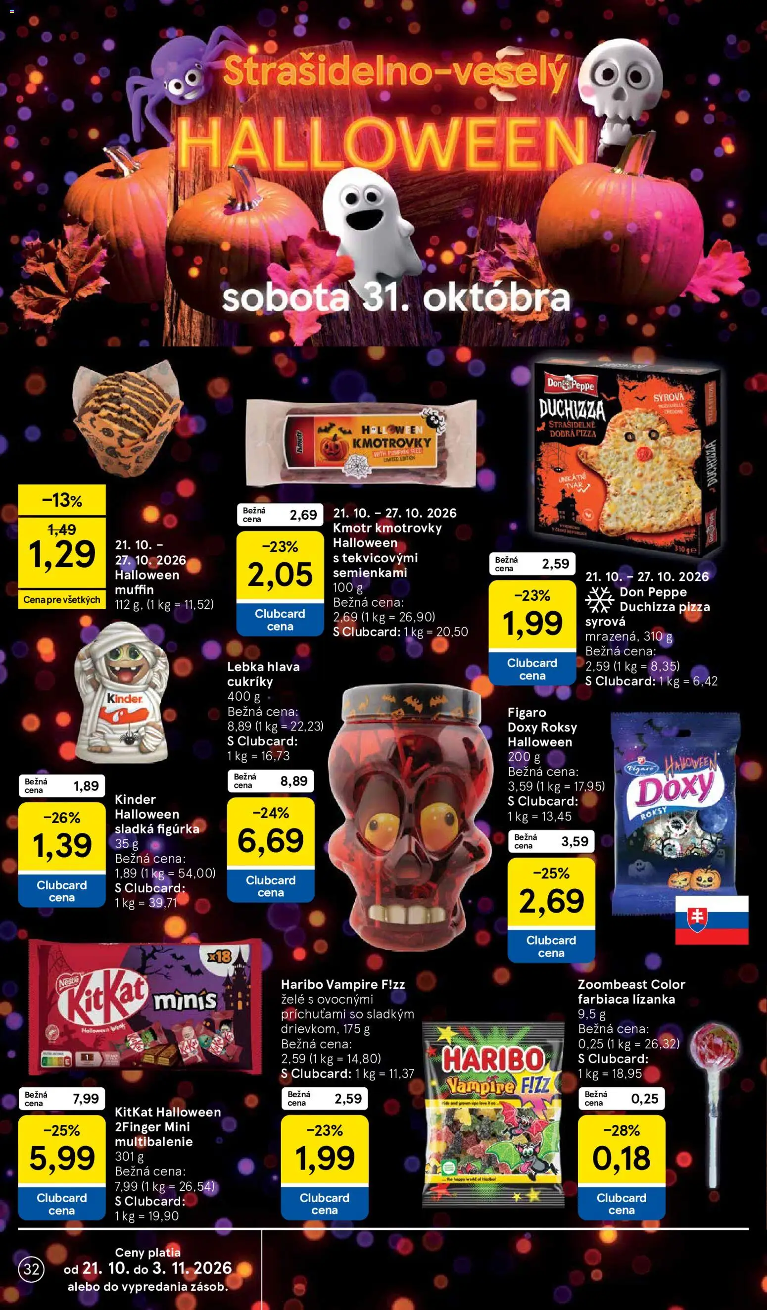 Nové Tesco akcie – leták je platný od 21.10.2026 | Strana: 32