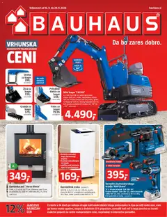Bauhaus katalog akcije – veljaven od 16.09.2026