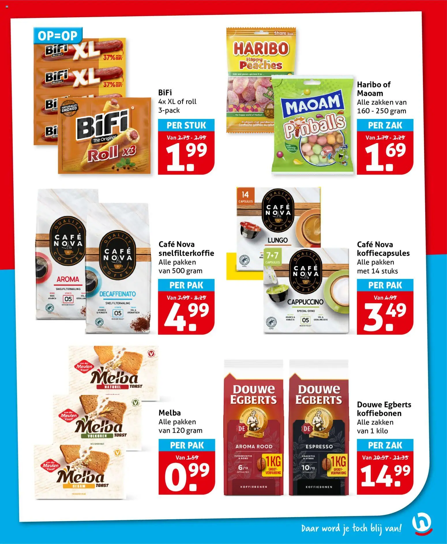 {H1} | Pagina: 25 | Producten: Koffiebonen, Koffiecapsules, Zak, Cappuccino