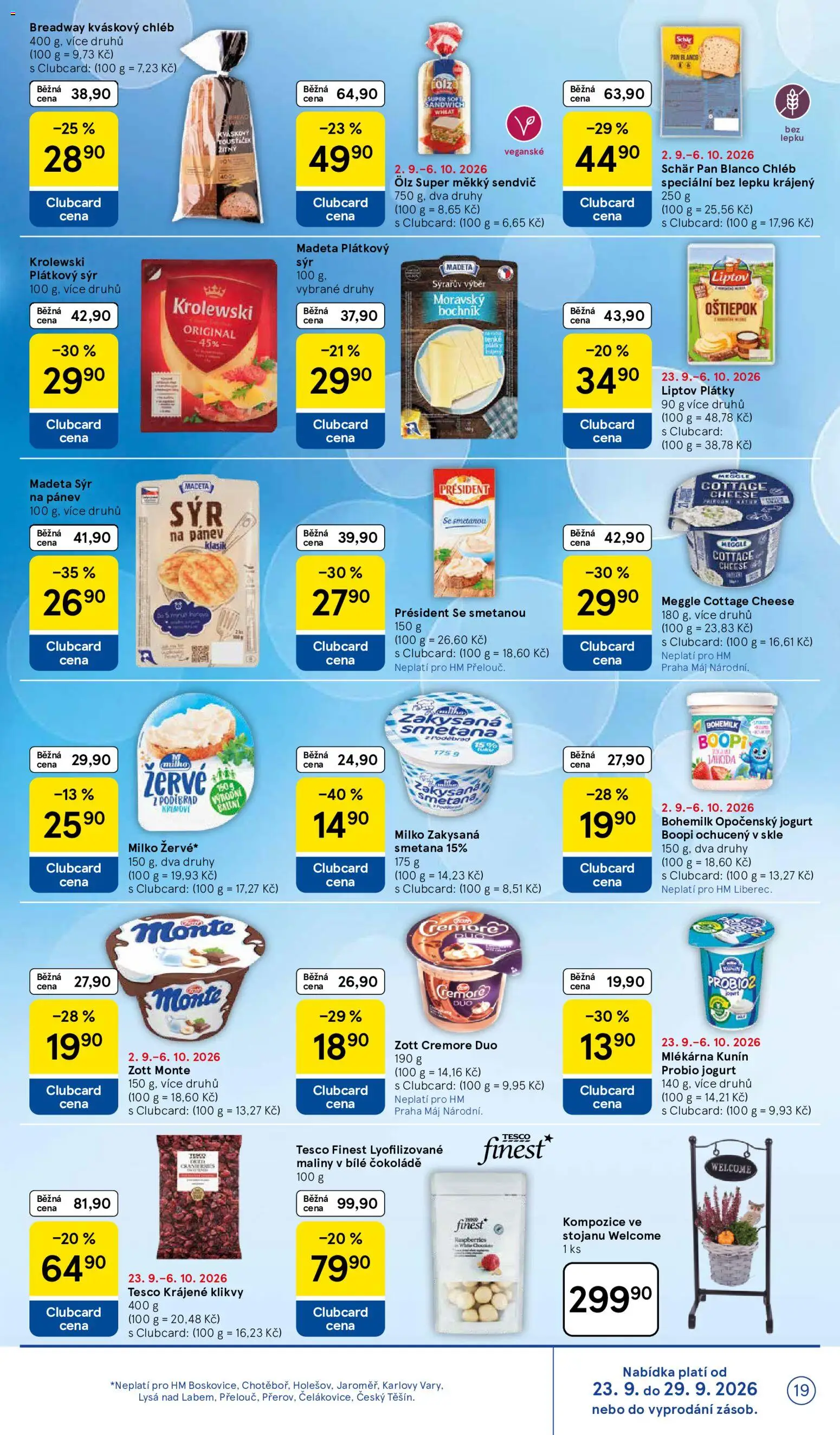 Tesco leták - Hypermarket od 23.09.2026 | Strana: 19
