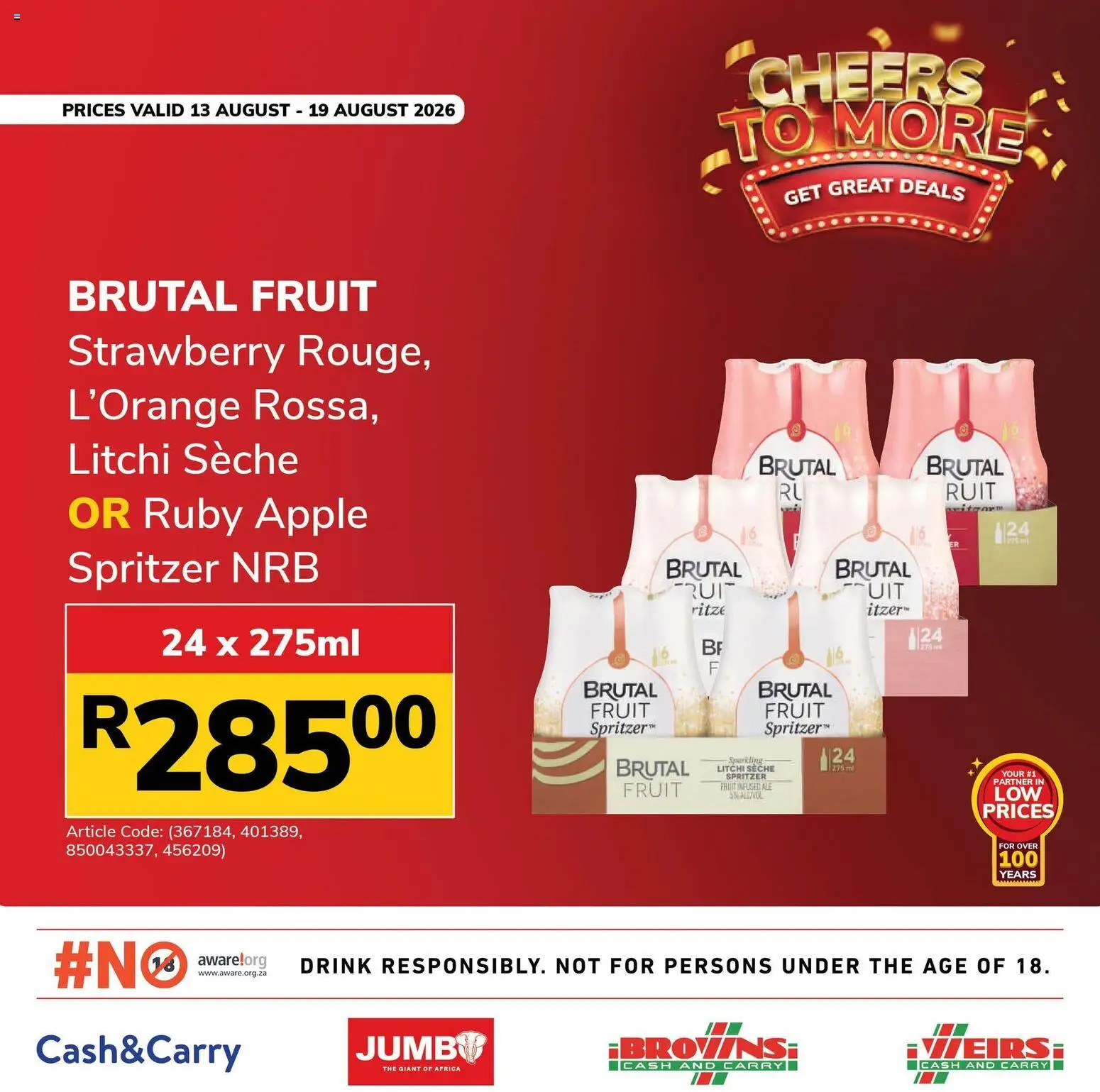 New Jumbo catalogue – valid from 13/08/2026 | Page: 6 | Products: Fruit