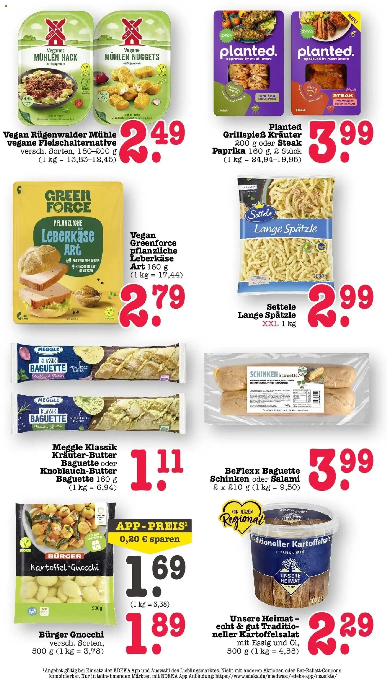 Edeka prospekt Bühlertal	 – gültig ab 10.05.2026 | Seite: 37 | Produkte: Burger, Spieße, Paprika, Leberkase