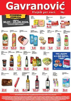 Gavranović Katalog - Pregled kataloga iz trgovine Gavranović, vrijedi od 30.07.2026 | Stranica: 5