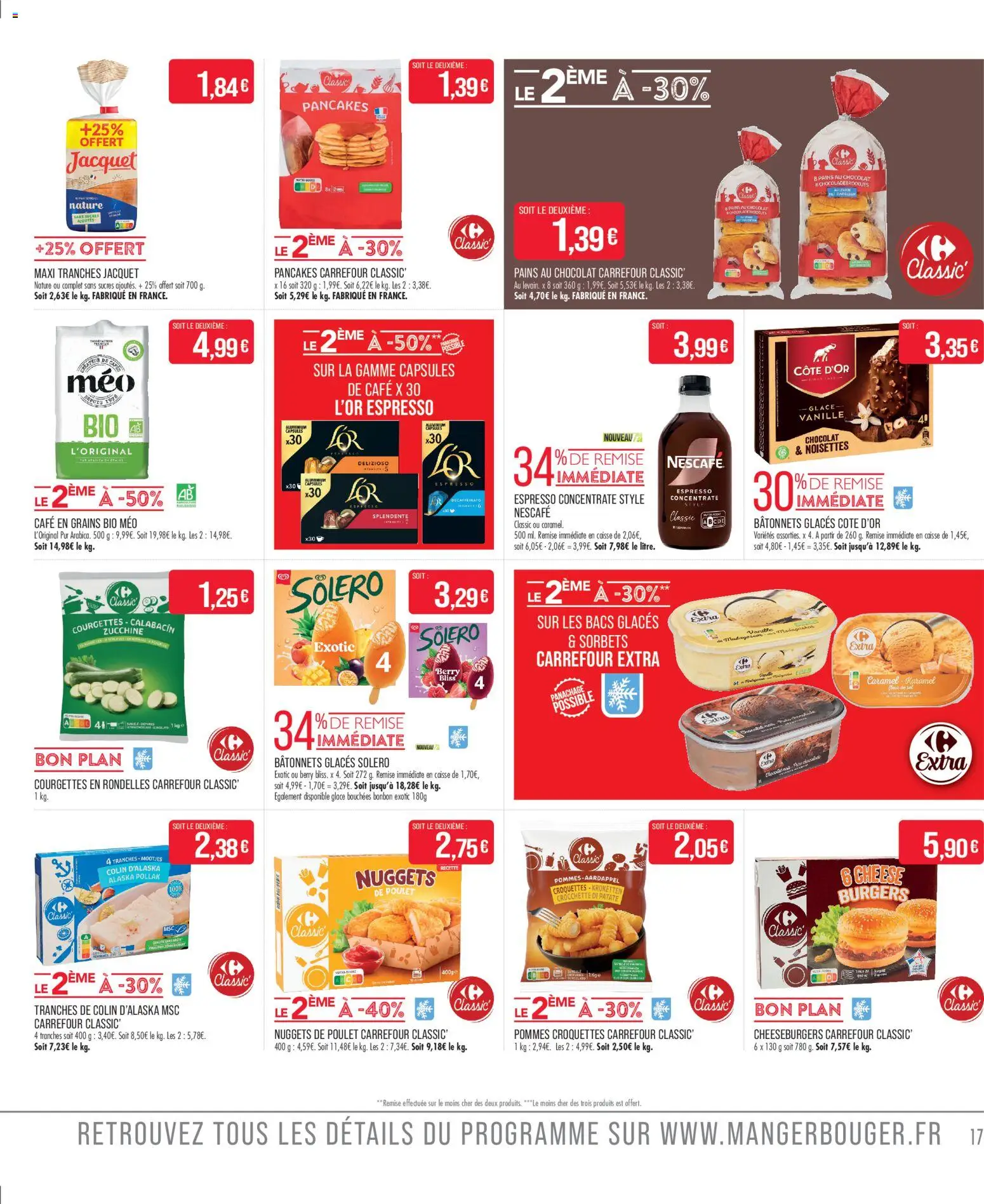{H1} | Page: 17 | Produits: Noisettes, Café, Chocolat, Pommes