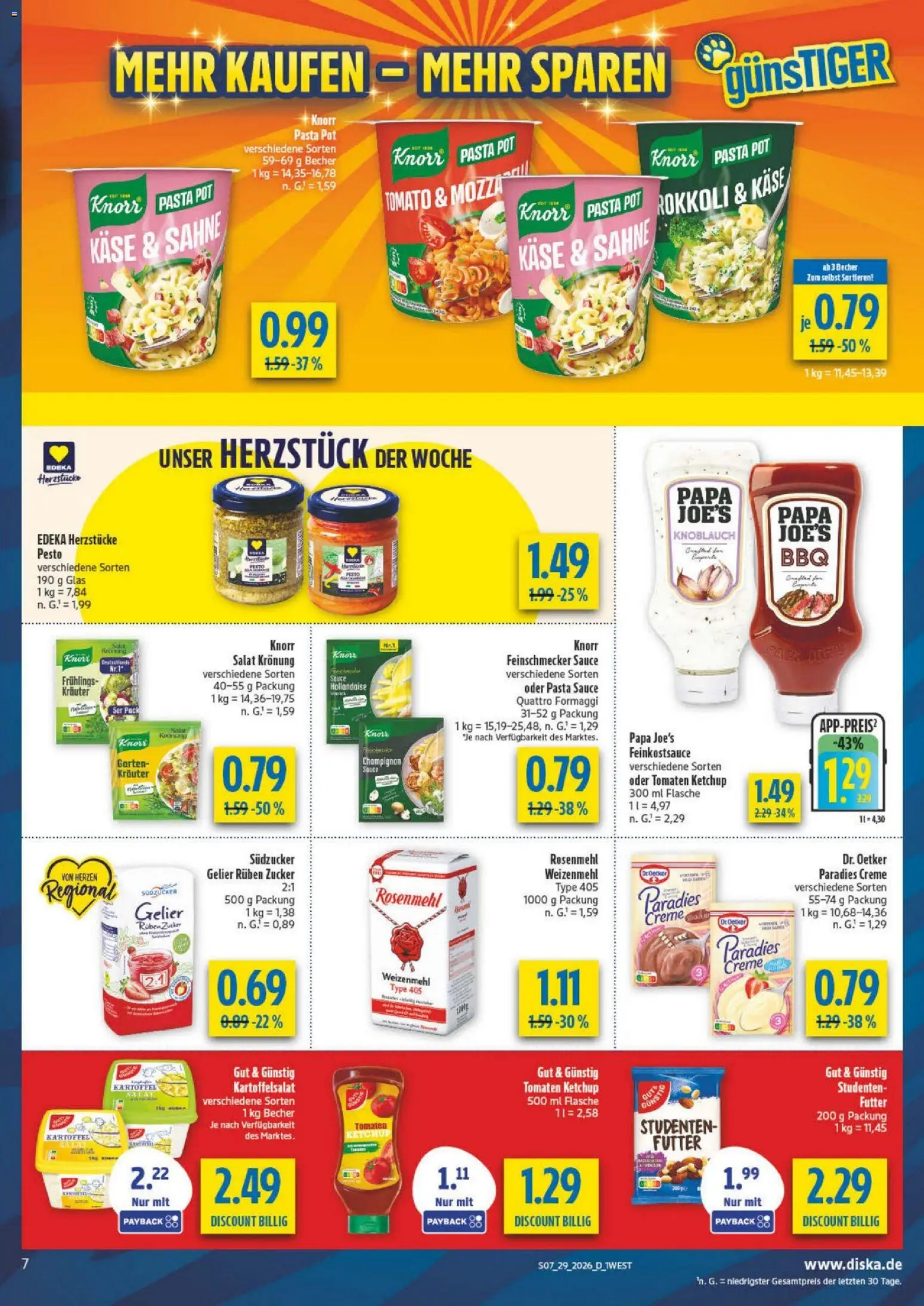 Diska - Diska Angebote Bayern KW28 – gültig ab 13.07.2026 | Seite: 7 | Produkte: Käse, Tomaten, Creme, Knoblauch
