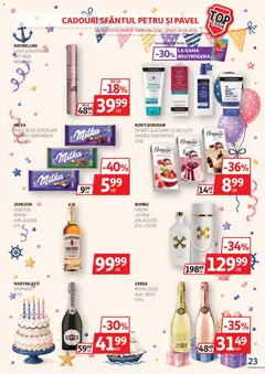 Ofertele Auchan valabile de la 17.06.2026 | Pagină: 23 | Produse: Tabletă, Cutie, Cremă, Ciocolată