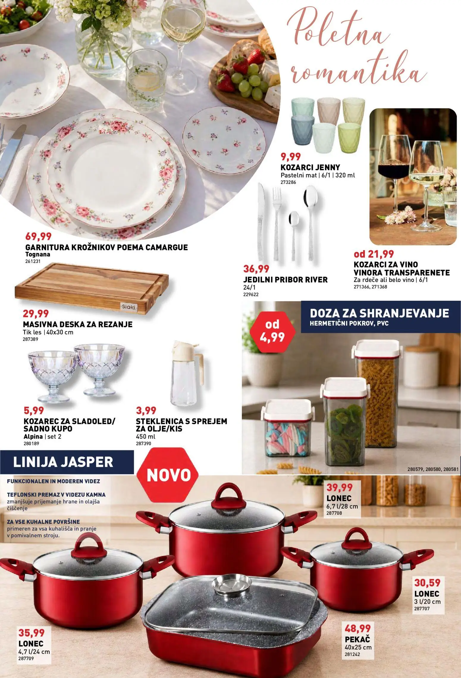 Novi Inpos katalog ponudbe – veljaven od 09.07.2026 | Stran: 14 | Izdelki: Steklenica, Pribor, Kozarec, Vino