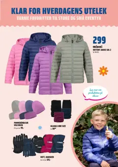 Forhåndsvisning av Coop Obs Skolestart gyldig fra 20/07/2026 | Side: 7 | Produkter: Jakke, Hansker