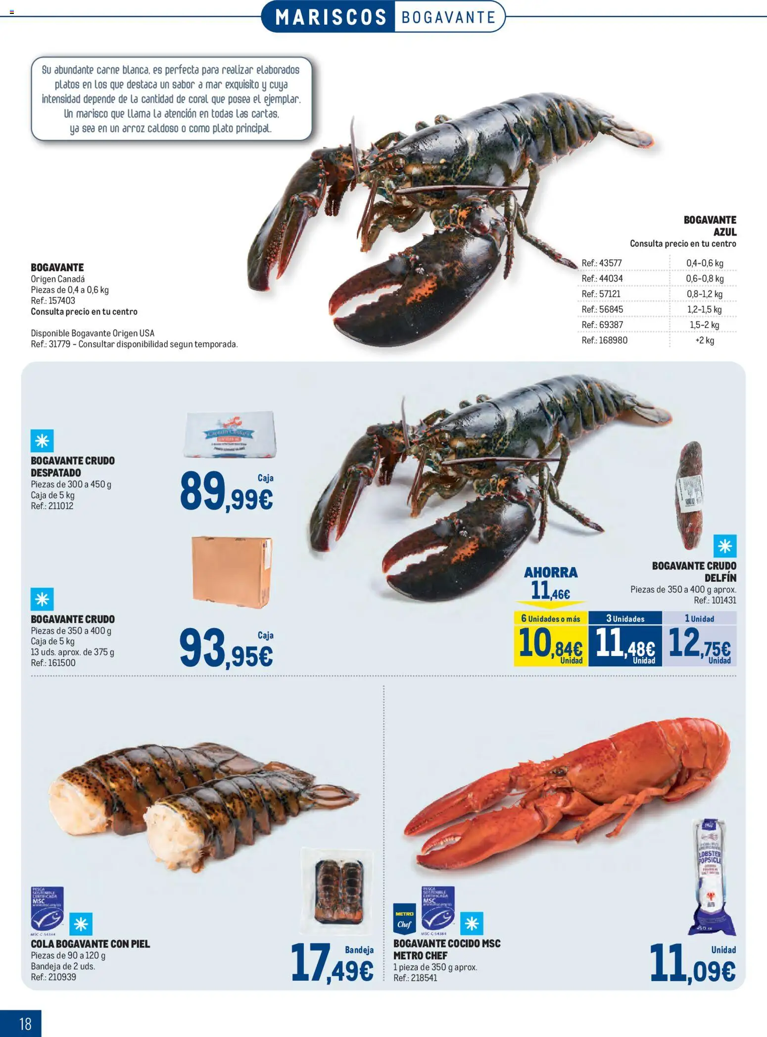 Makro Pescados │ válido desde el 06/07/2026 | Página: 18 | Productos: Arroz, Bandeja, Caja