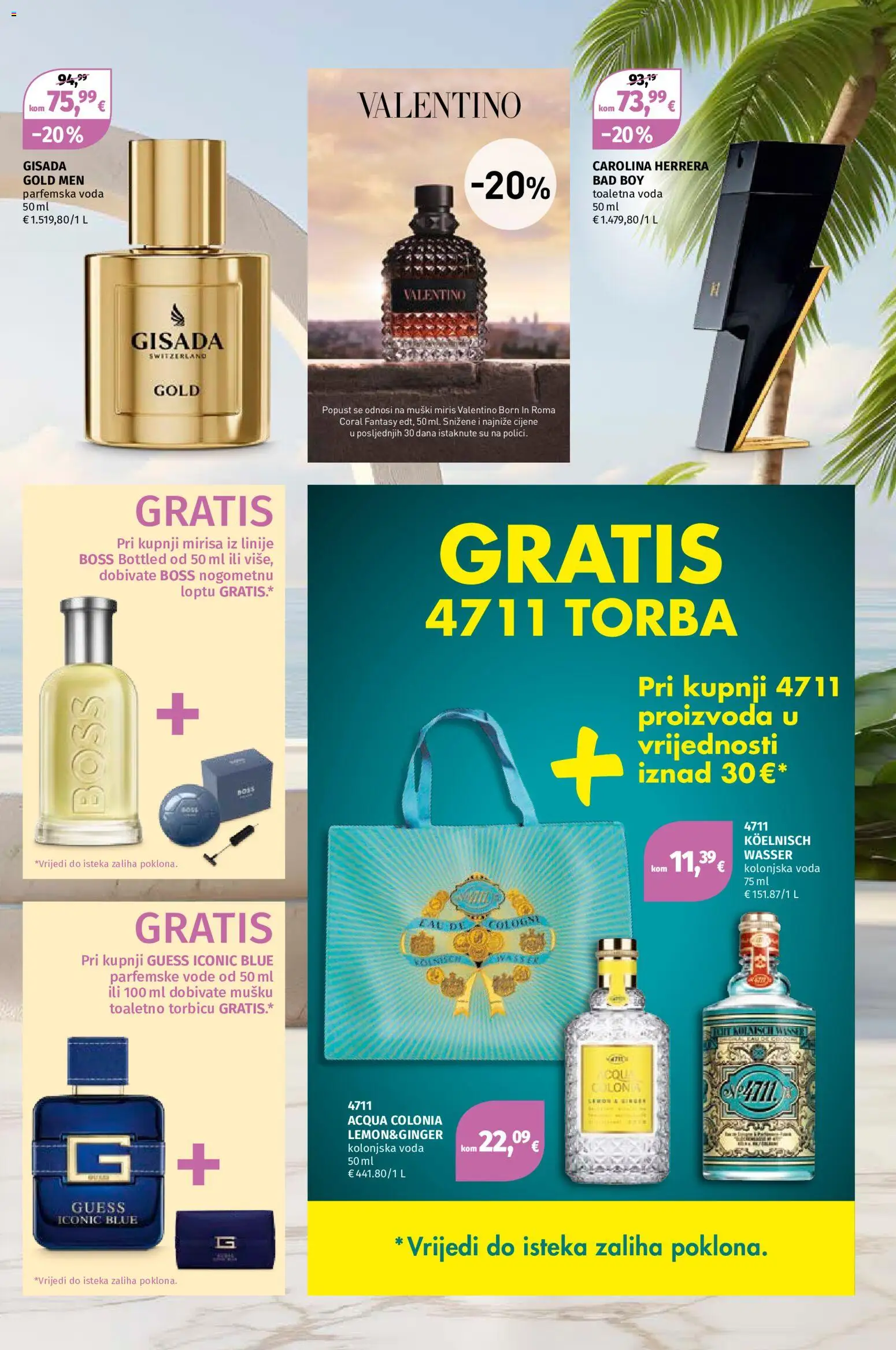 Müller katalog | vrijedi od 29.06.2026 | Stranica: 3 | Proizvodi: Miris, Kolonjska voda, Voda, Torba